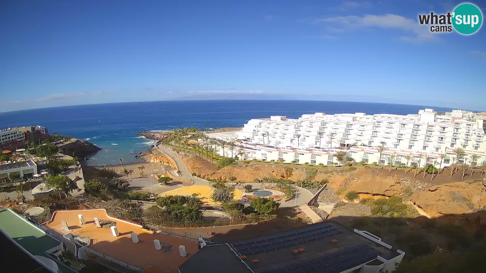Live-Webcam Las Galgas Strand – Playa Paraiso – Insel La Gomera – Costa Adeje – Teneriffa