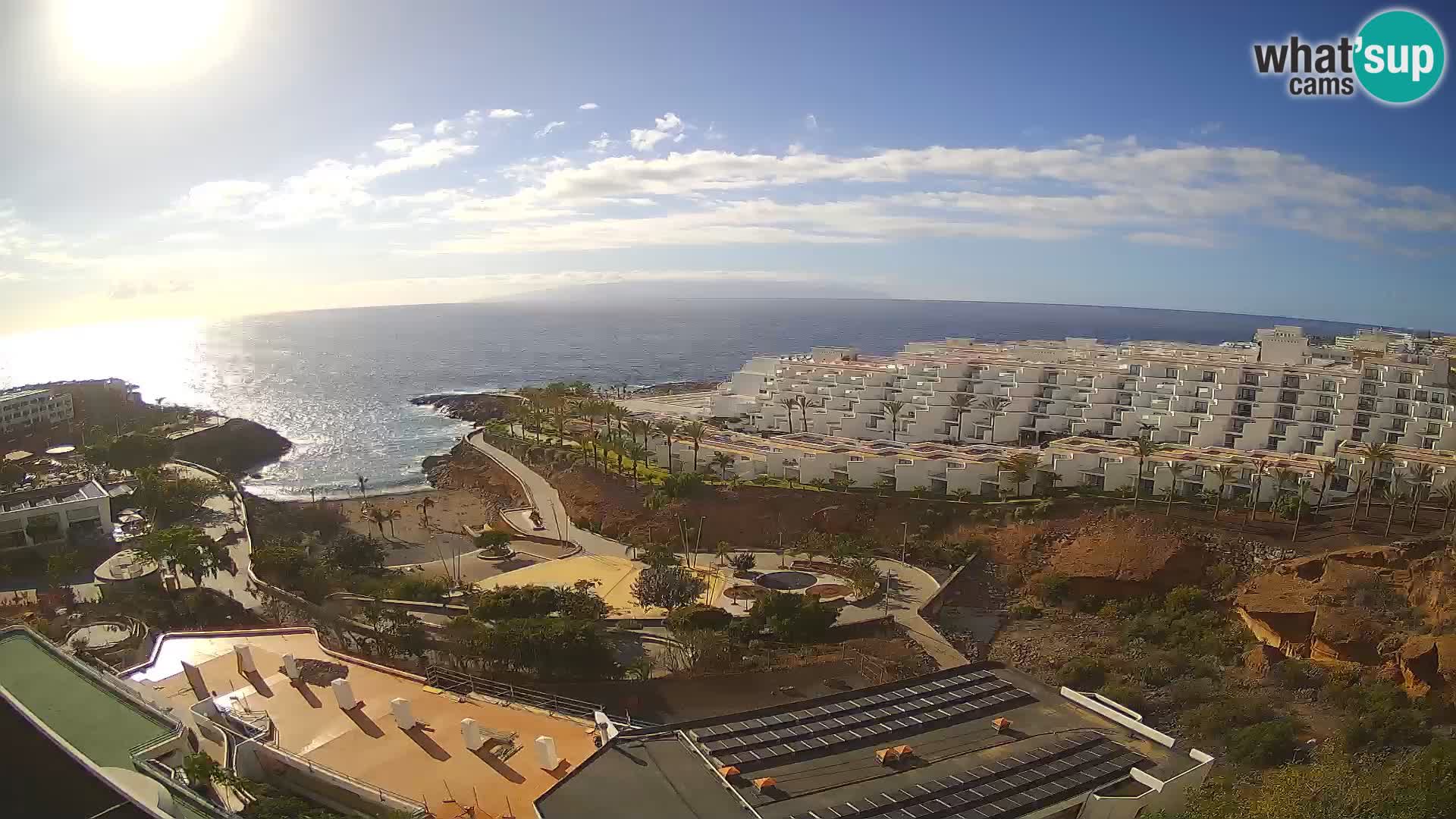 Live-Webcam Las Galgas Strand – Playa Paraiso – Insel La Gomera – Costa Adeje – Teneriffa