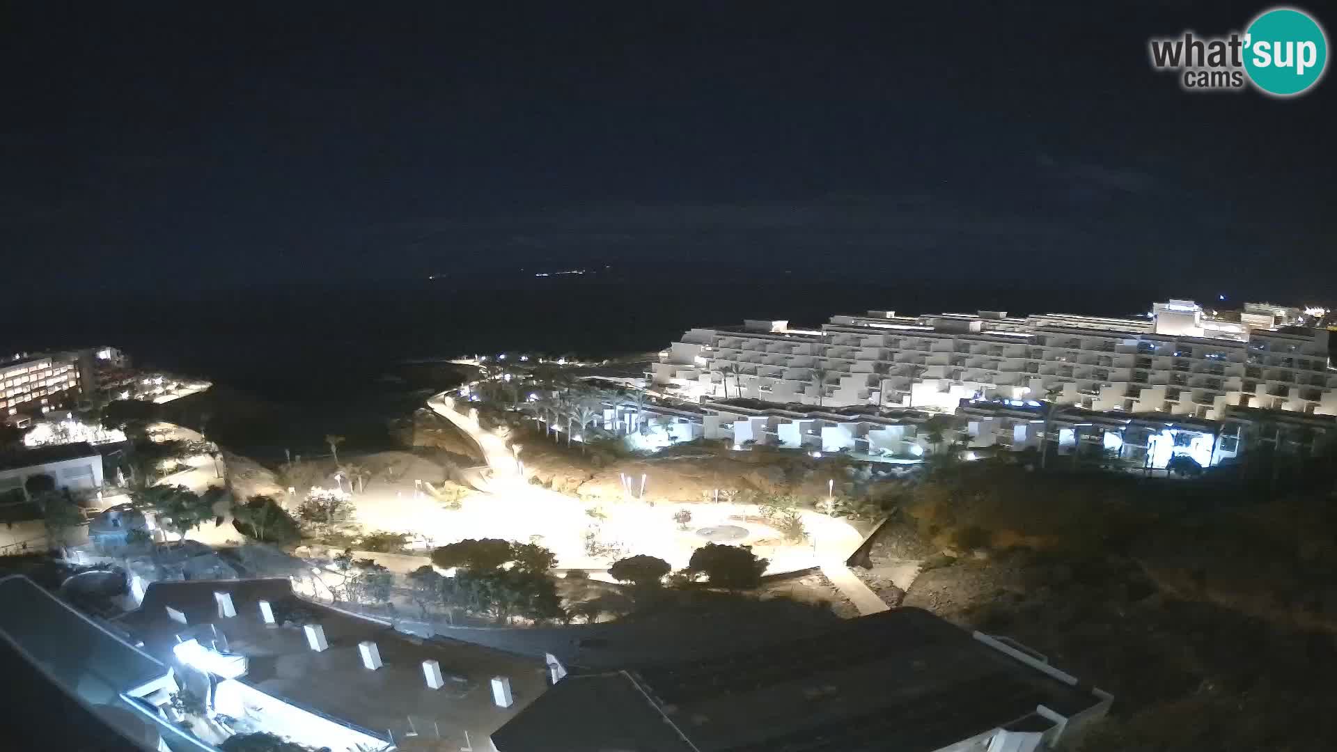 Live webcam Playa de Las Galgas – Playa Paraiso – La Gomera island – Adeje – Tenerife