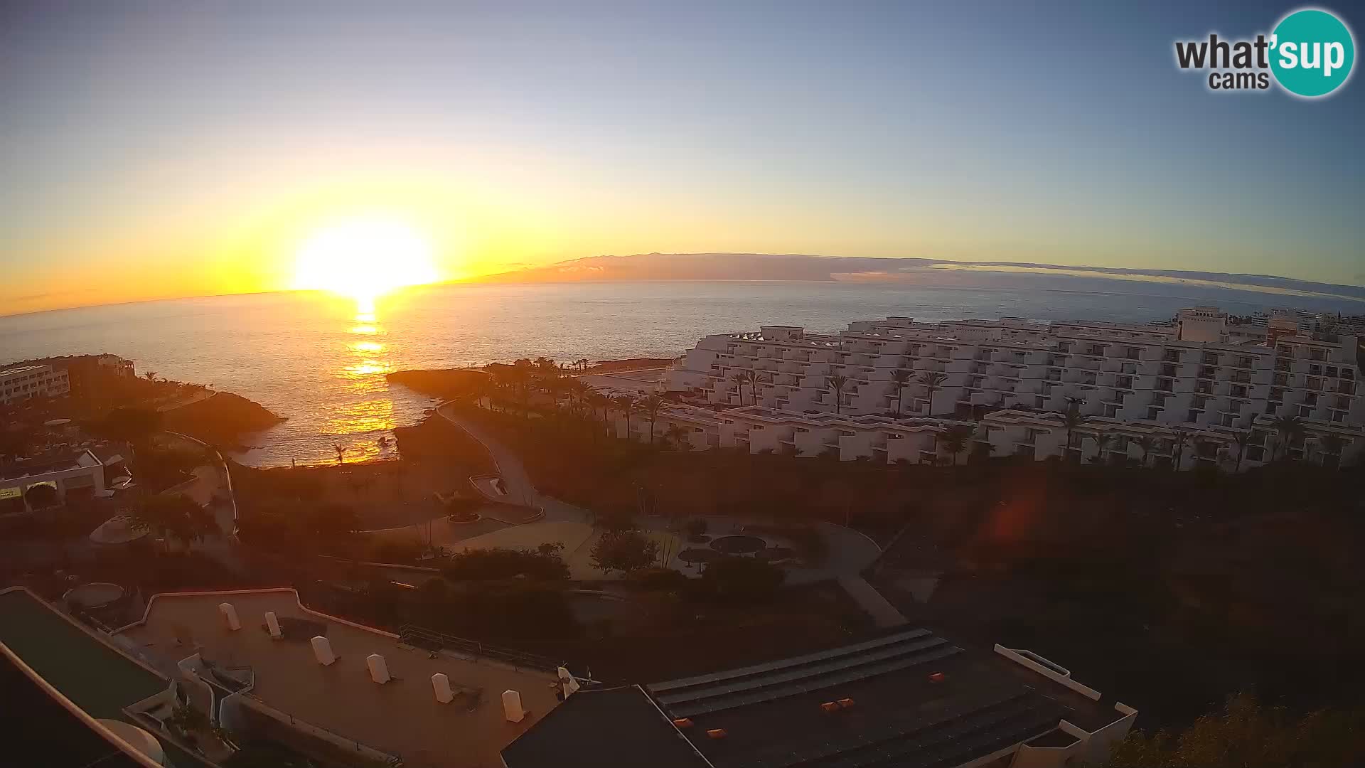 Web kamera uživo Playa de Las Galgas – Playa Paraiso – otok La Gomera – Costa Adeje – Tenerife