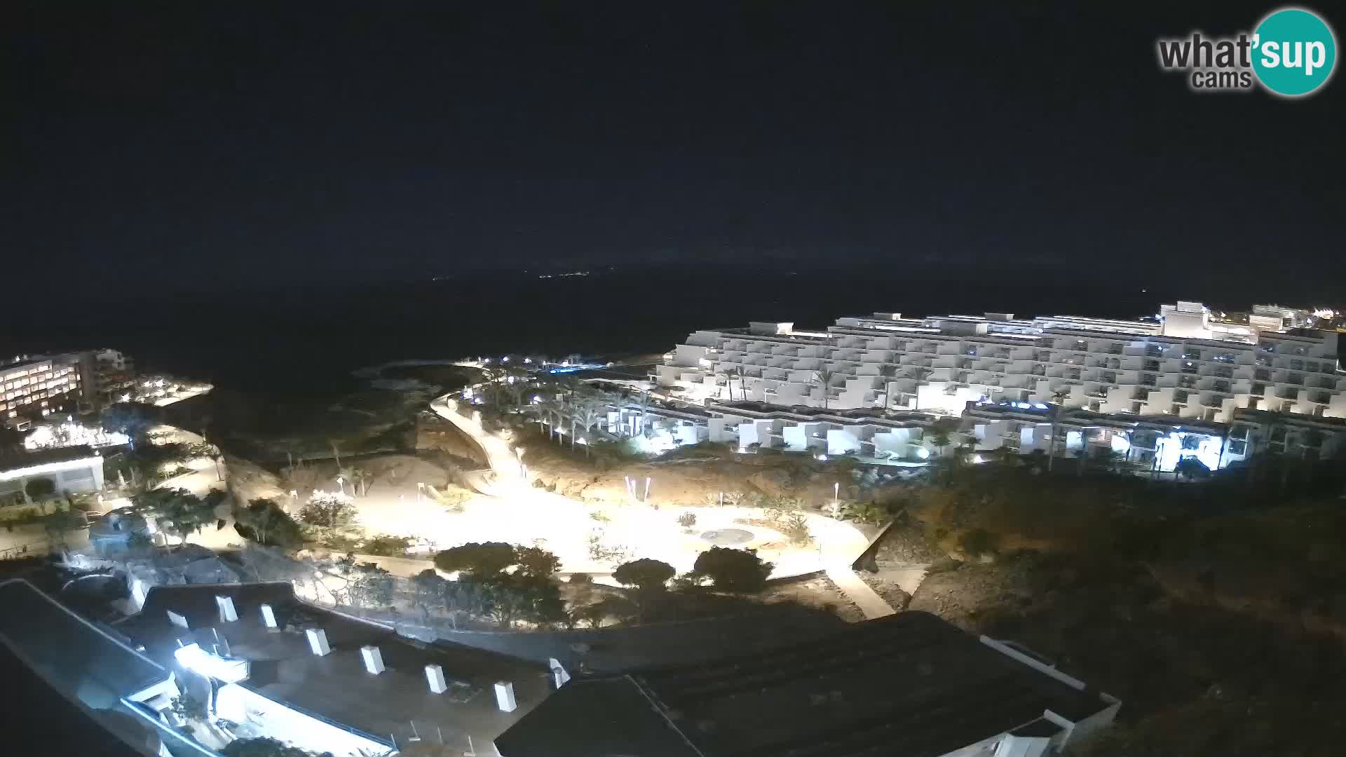 Live webcam Playa de Las Galgas – Playa Paraiso – La Gomera island – Adeje – Tenerife