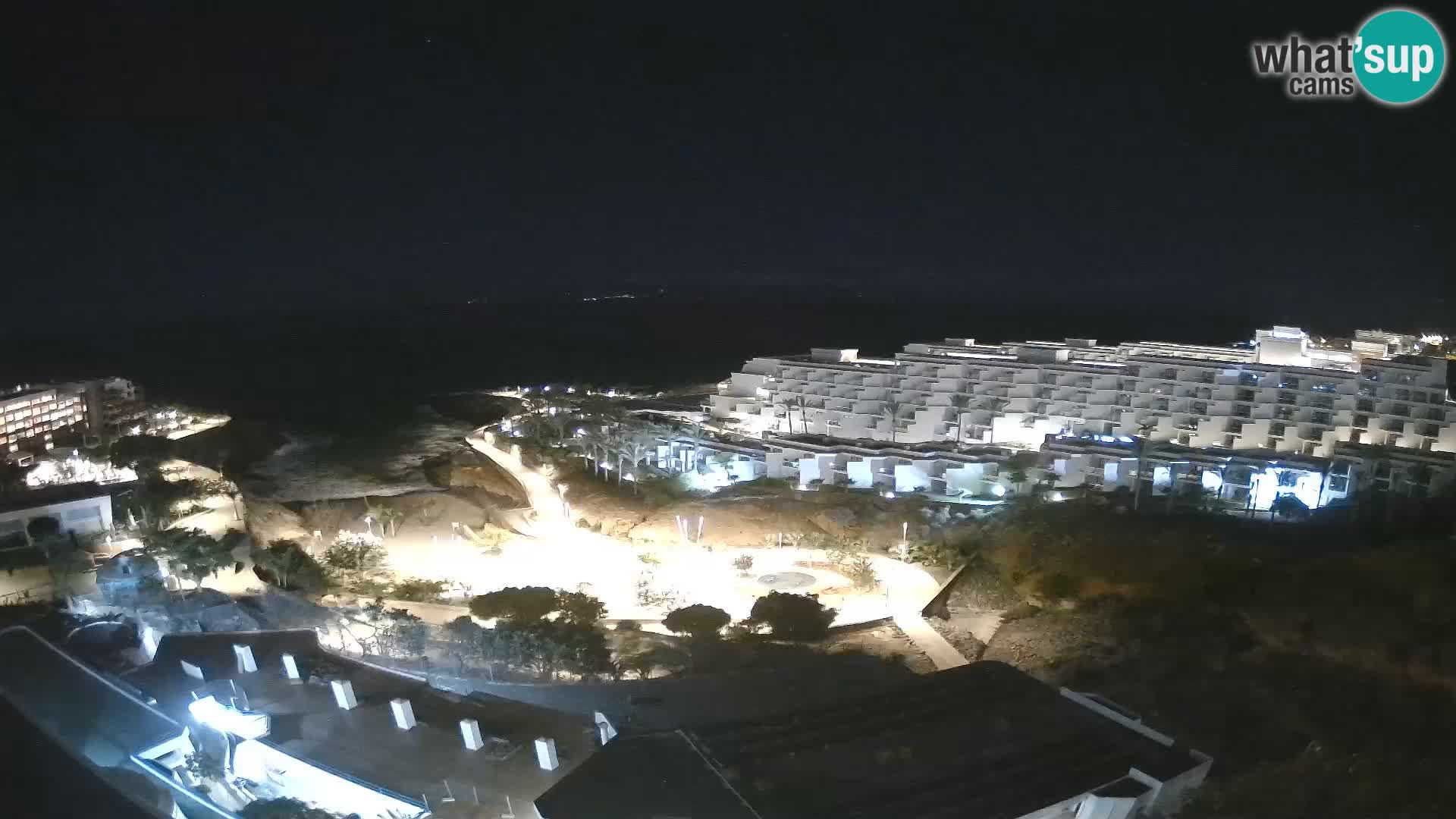 Spletna kamera v živo Las Galgas plaža – Playa Paraiso – otok La Gomera – Costa Adeje – Tenerife