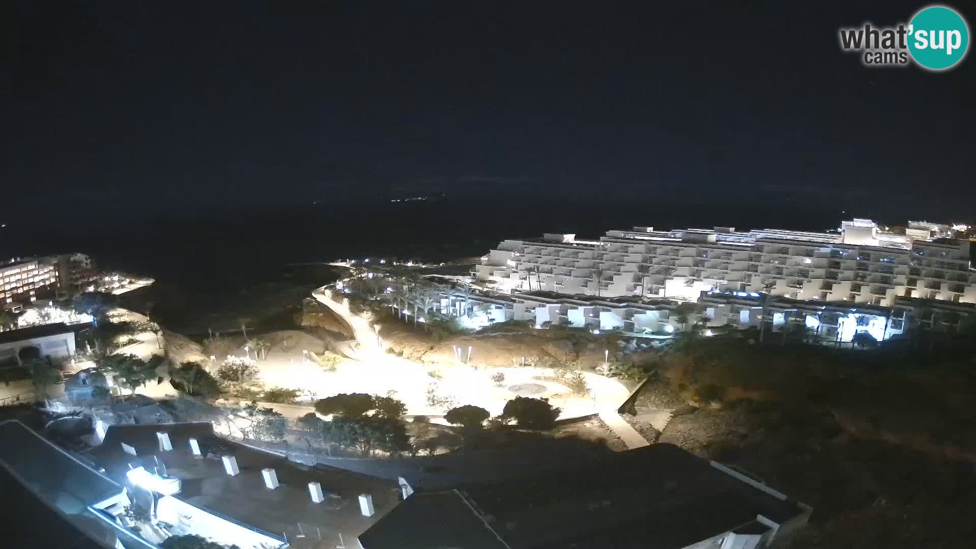 Live webcam Playa de Las Galgas – Playa Paraiso – La Gomera island – Adeje – Tenerife