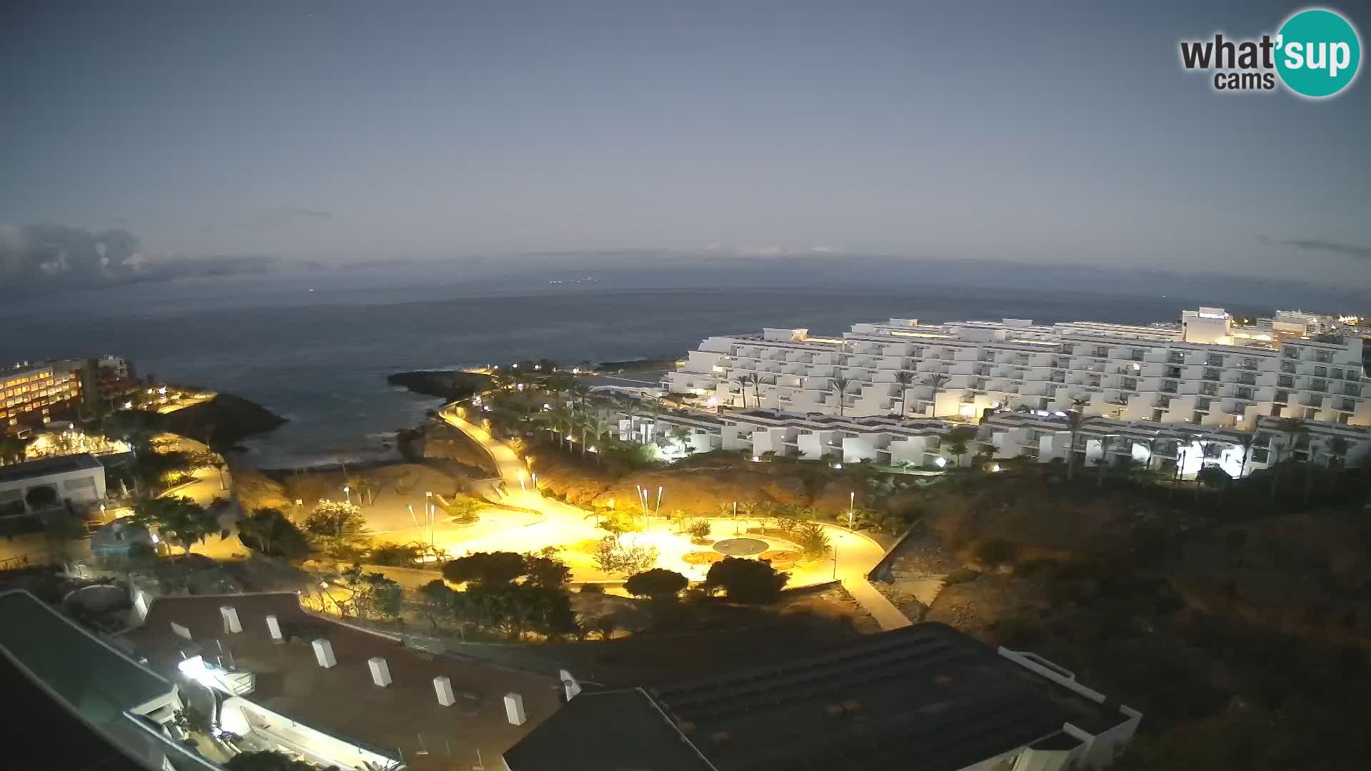 Webcam live spiaggia Las Galgas – Playa Paraiso – Isola La Gomera – Costa Adeje – Tenerife