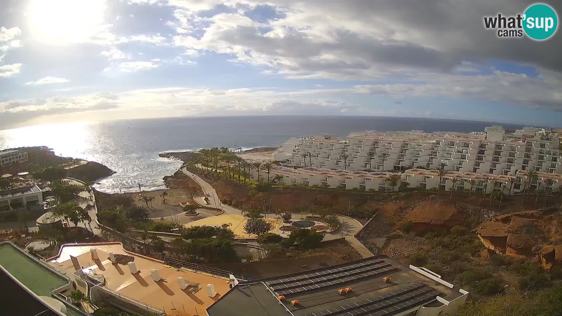 Live-Webcam Las Galgas Strand – Playa Paraiso – Insel La Gomera – Costa Adeje – Teneriffa
