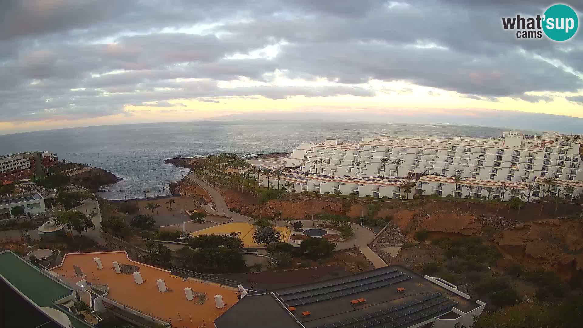 Live-Webcam Las Galgas Strand – Playa Paraiso – Insel La Gomera – Costa Adeje – Teneriffa