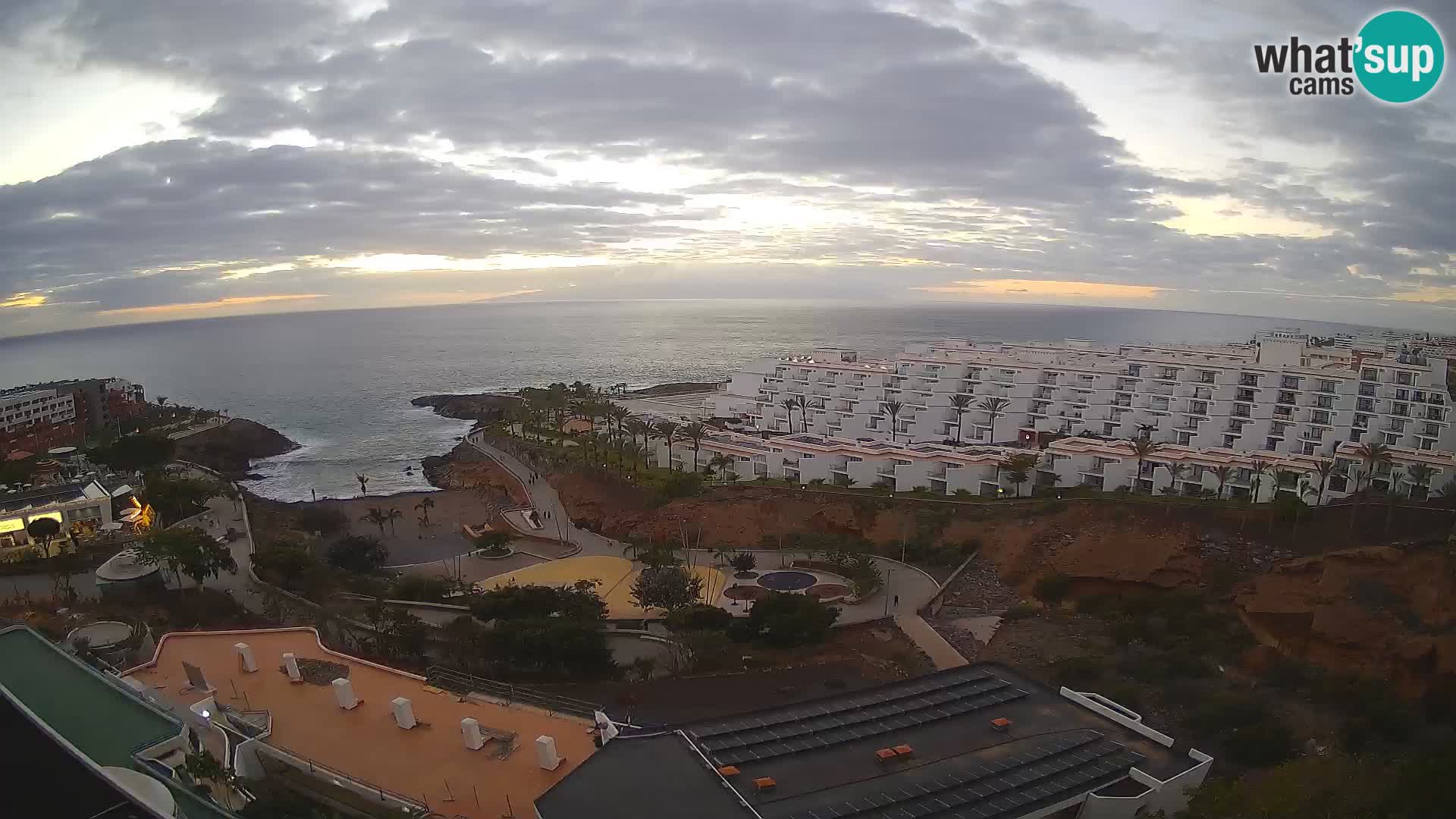 Webcam live spiaggia Las Galgas – Playa Paraiso – Isola La Gomera – Costa Adeje – Tenerife