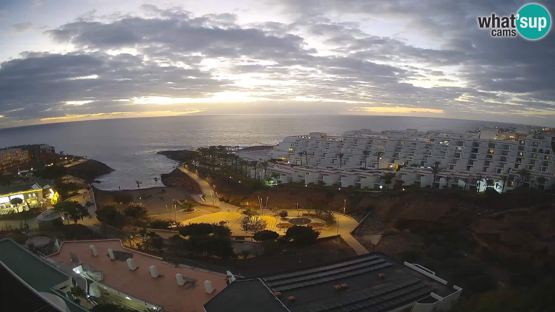 Live-Webcam Las Galgas Strand – Playa Paraiso – Insel La Gomera – Costa Adeje – Teneriffa