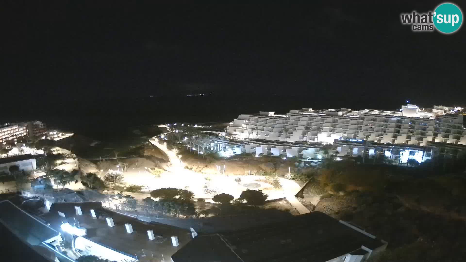 Spletna kamera v živo Las Galgas plaža – Playa Paraiso – otok La Gomera – Costa Adeje – Tenerife