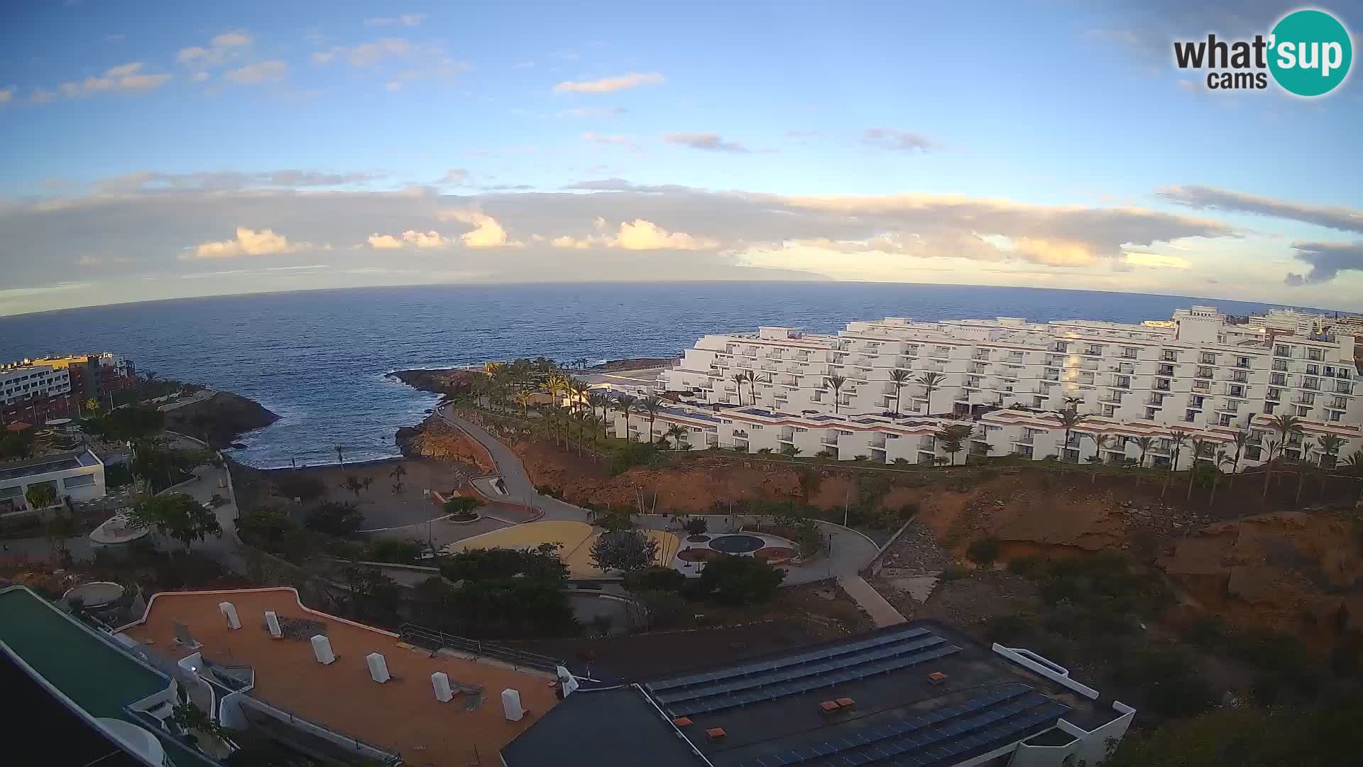 Webcam live spiaggia Las Galgas – Playa Paraiso – Isola La Gomera – Costa Adeje – Tenerife