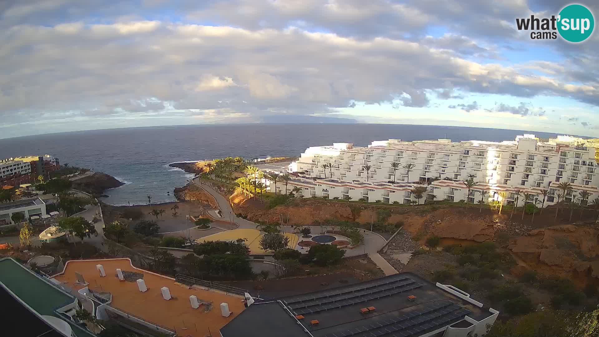 Live-Webcam Las Galgas Strand – Playa Paraiso – Insel La Gomera – Costa Adeje – Teneriffa