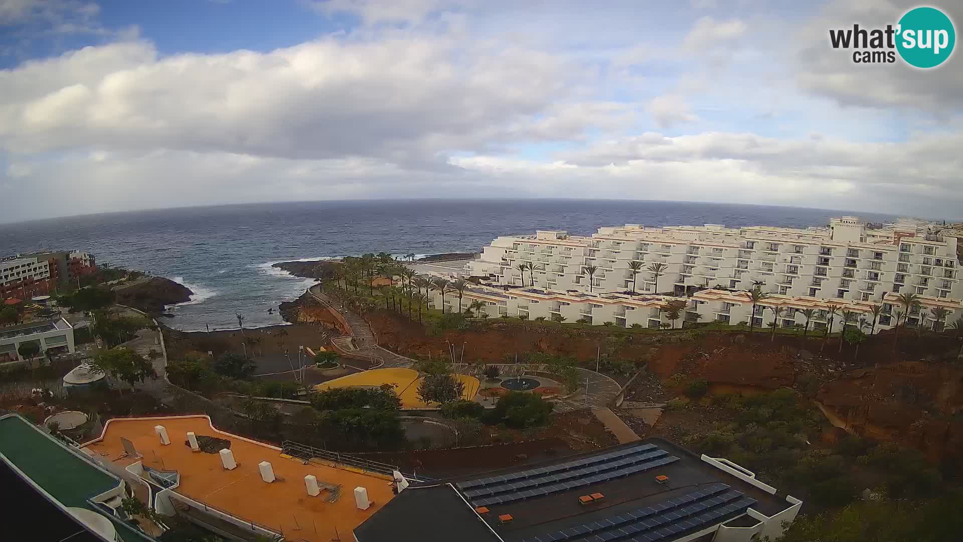 Webcam live spiaggia Las Galgas – Playa Paraiso – Isola La Gomera – Costa Adeje – Tenerife
