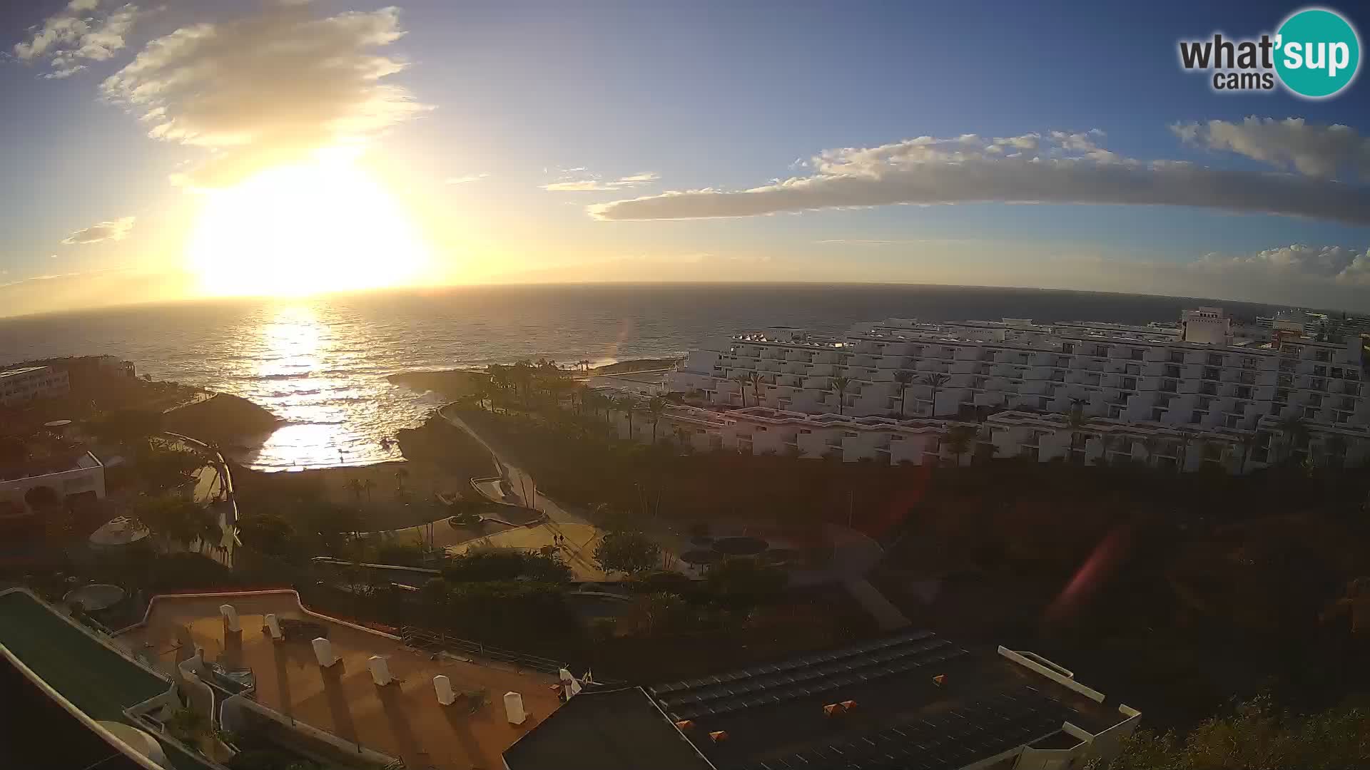 Live-Webcam Las Galgas Strand – Playa Paraiso – Insel La Gomera – Costa Adeje – Teneriffa
