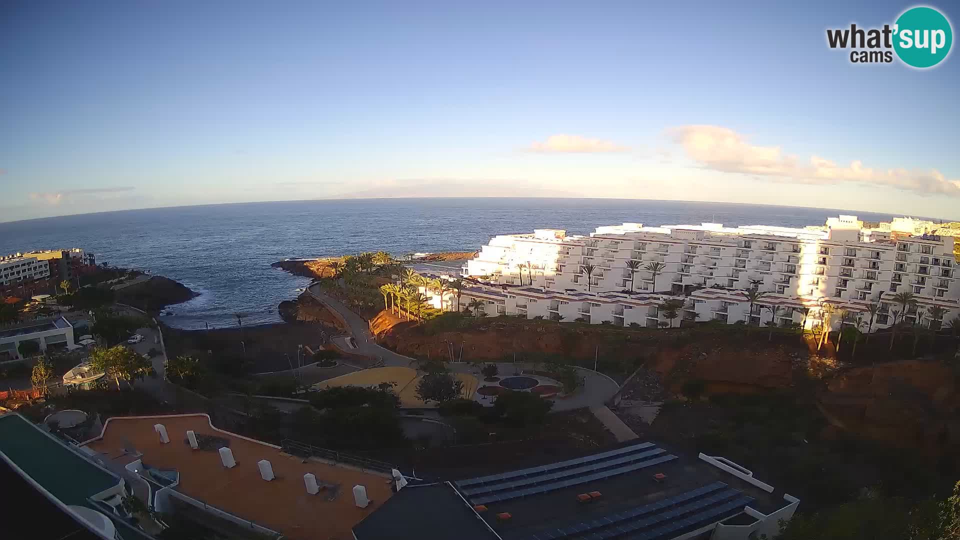 Live-Webcam Las Galgas Strand – Playa Paraiso – Insel La Gomera – Costa Adeje – Teneriffa
