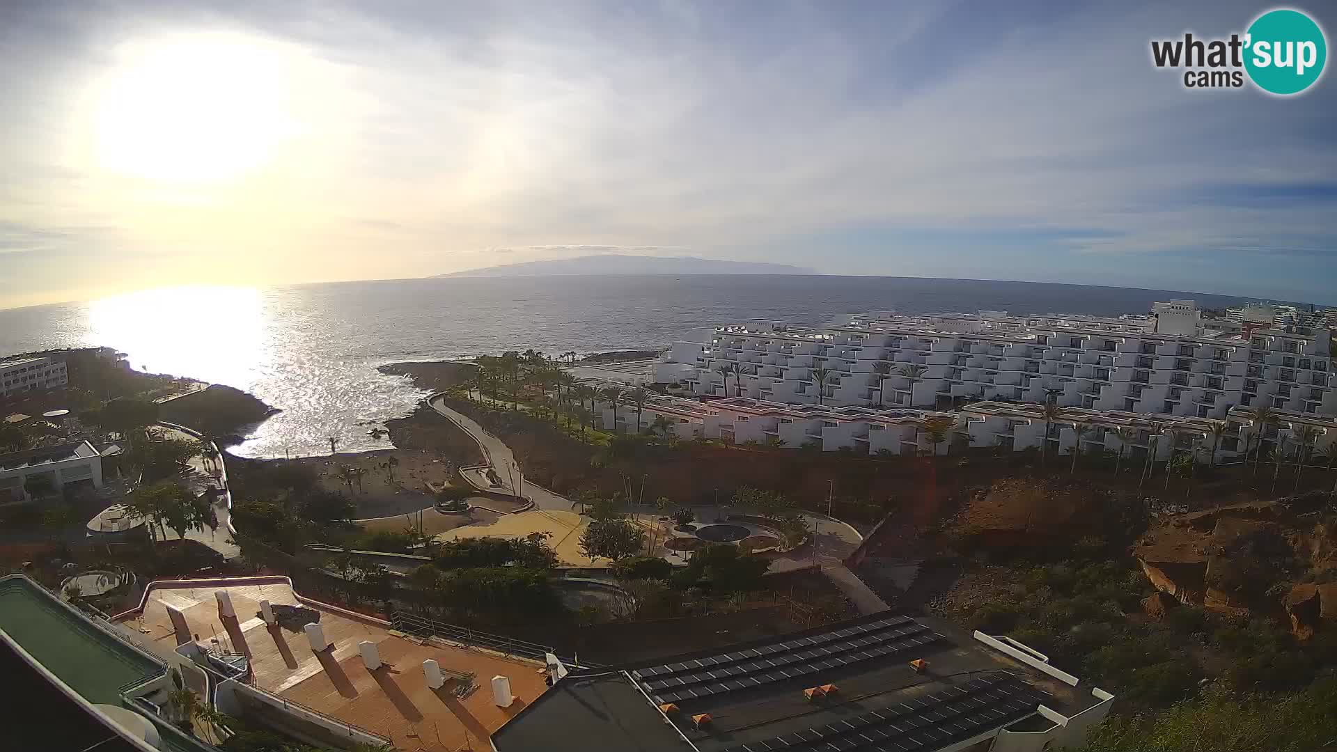 Webcam en direct Playa de Las Galgas – Playa Paraiso – île de La Gomera – Costa Adeje – Tenerife