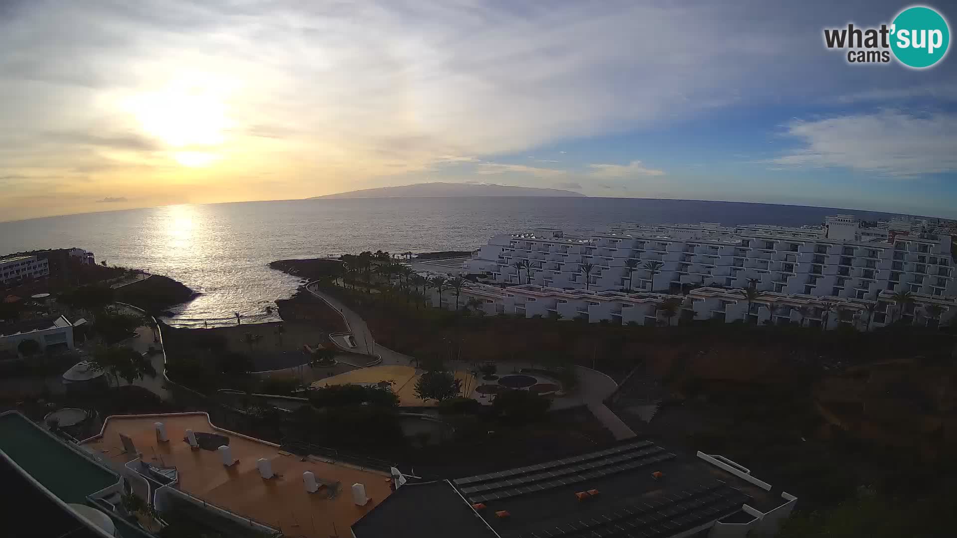 Live-Webcam Las Galgas Strand – Playa Paraiso – Insel La Gomera – Costa Adeje – Teneriffa
