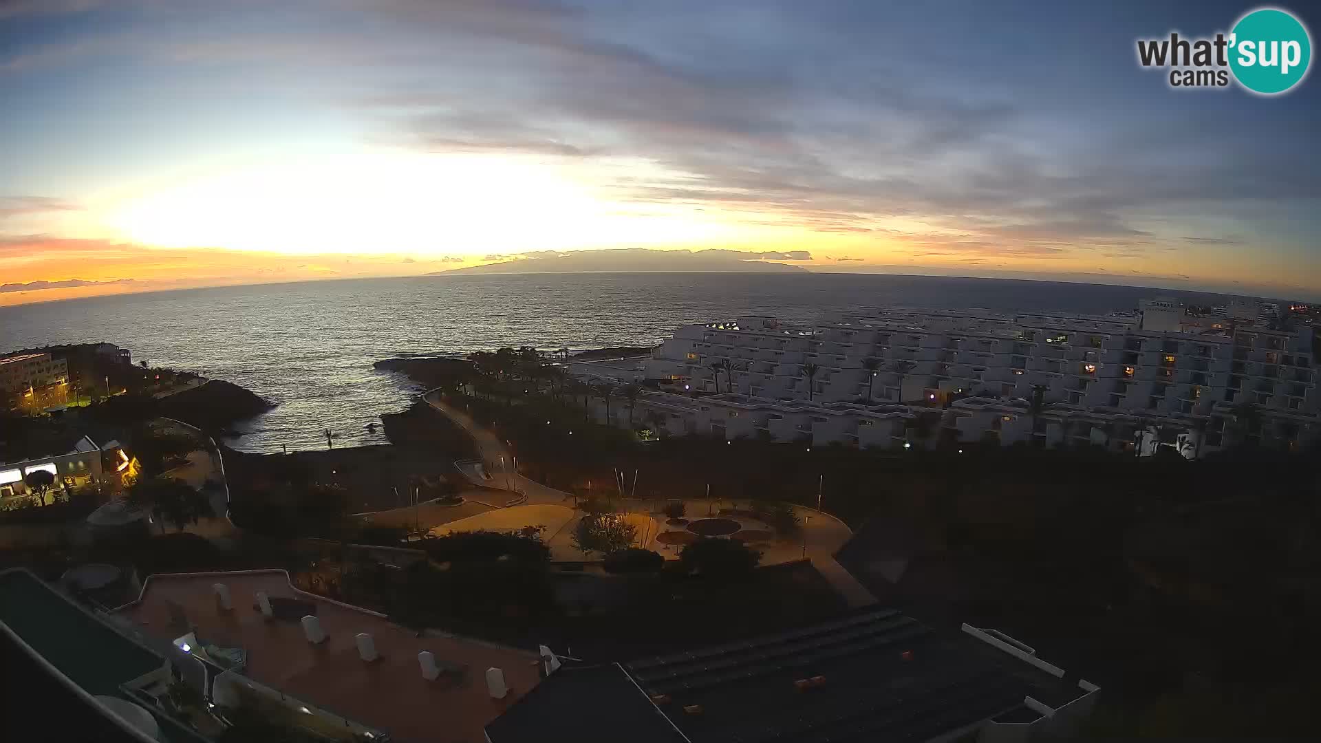 Live-Webcam Las Galgas Strand – Playa Paraiso – Insel La Gomera – Costa Adeje – Teneriffa