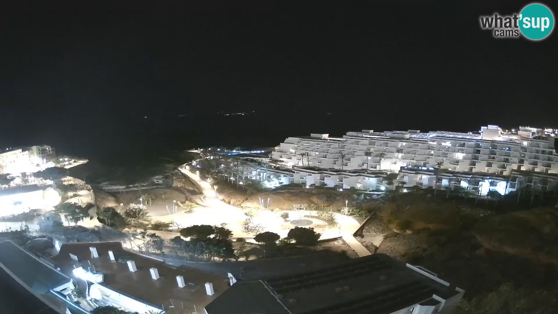 Live webcam Playa de Las Galgas – Playa Paraiso – La Gomera island – Adeje – Tenerife