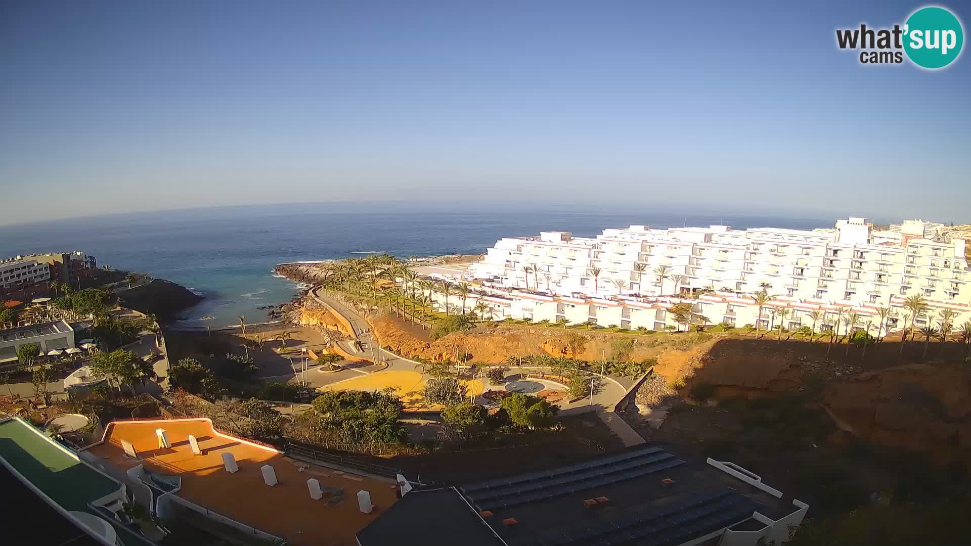 Live-Webcam Las Galgas Strand – Playa Paraiso – Insel La Gomera – Costa Adeje – Teneriffa