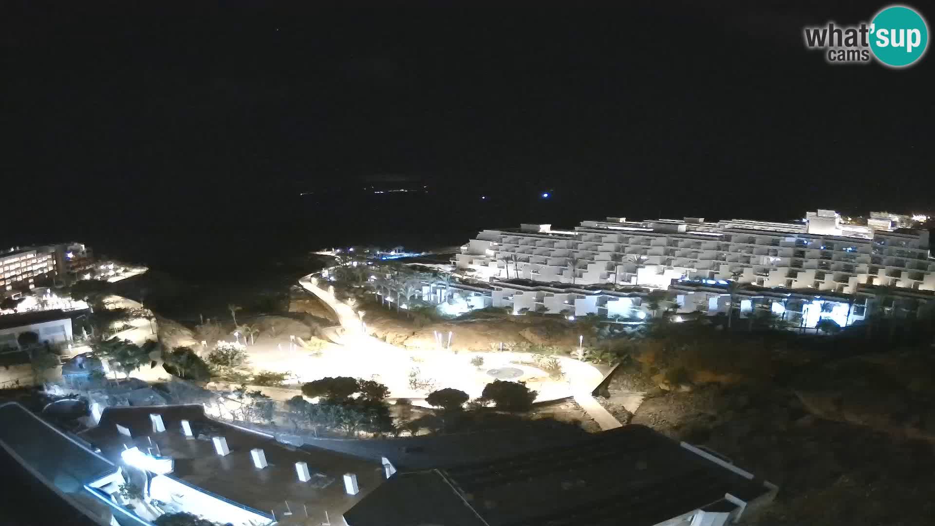 Live webcam Playa de Las Galgas – Playa Paraiso – La Gomera island – Adeje – Tenerife