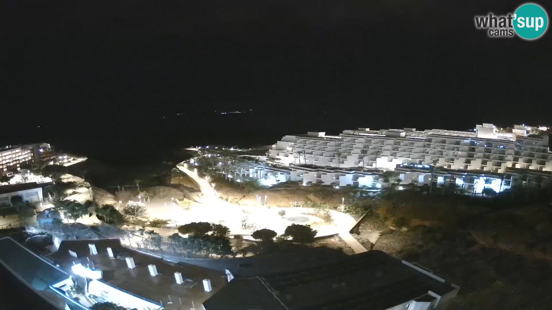 Live webcam Playa de Las Galgas – Playa Paraiso – La Gomera island – Adeje – Tenerife