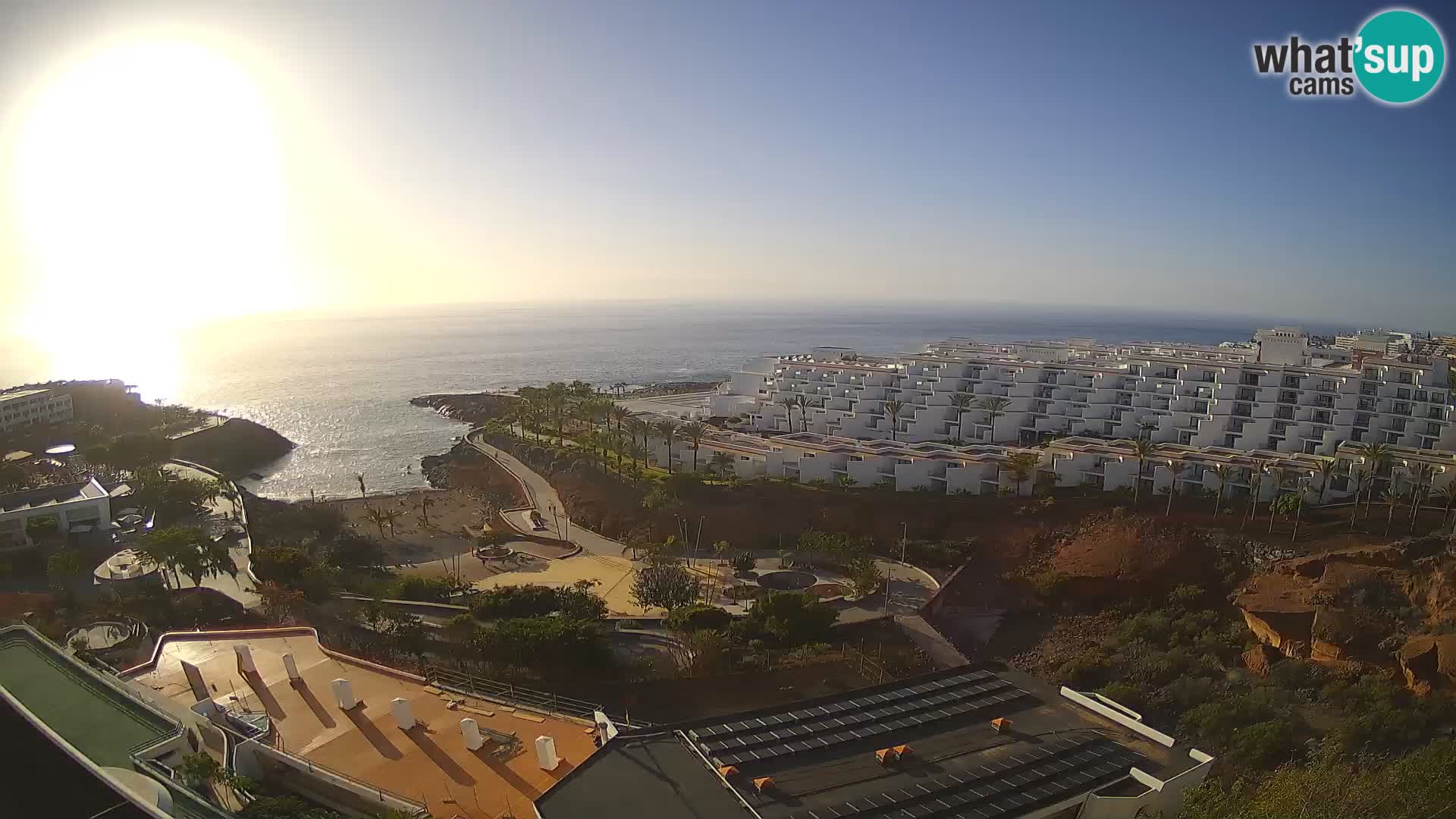 Web kamera uživo Playa de Las Galgas – Playa Paraiso – otok La Gomera – Costa Adeje – Tenerife