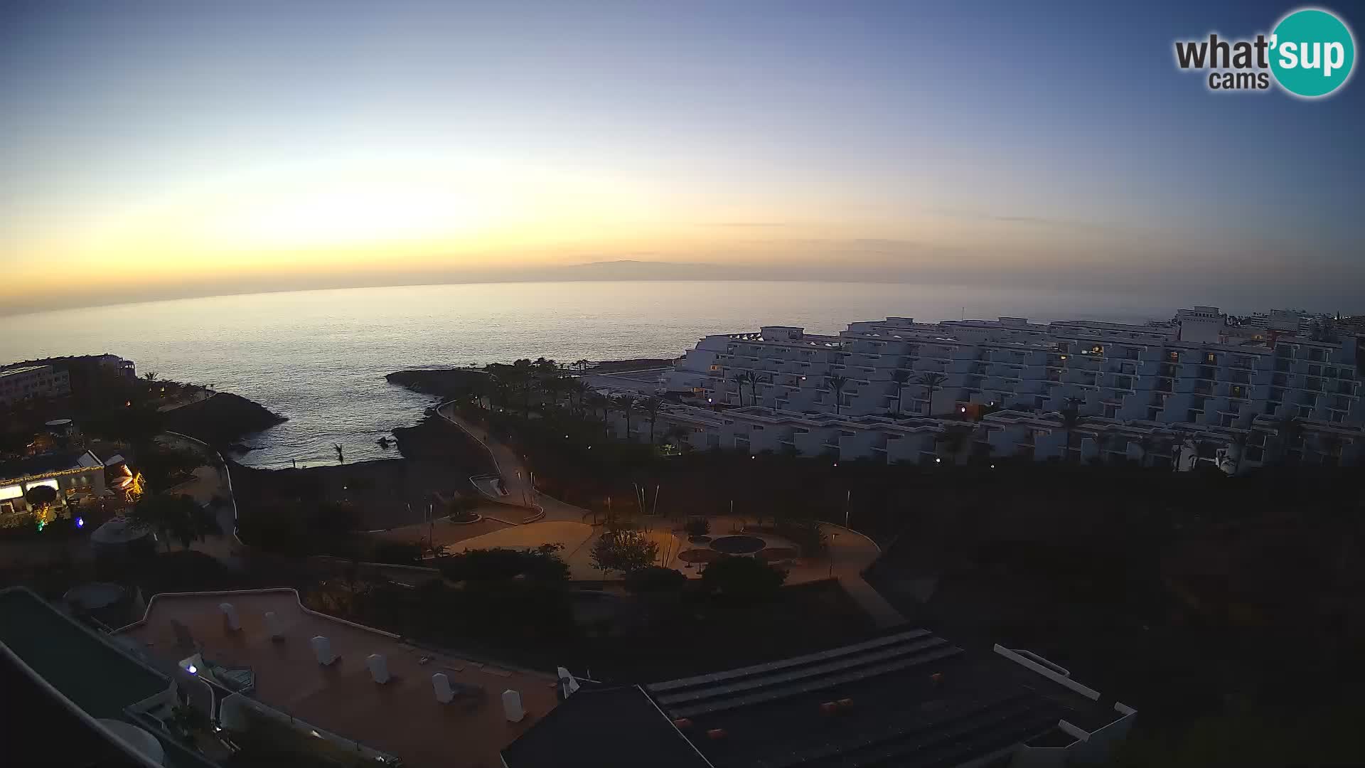 Webcam live spiaggia Las Galgas – Playa Paraiso – Isola La Gomera – Costa Adeje – Tenerife
