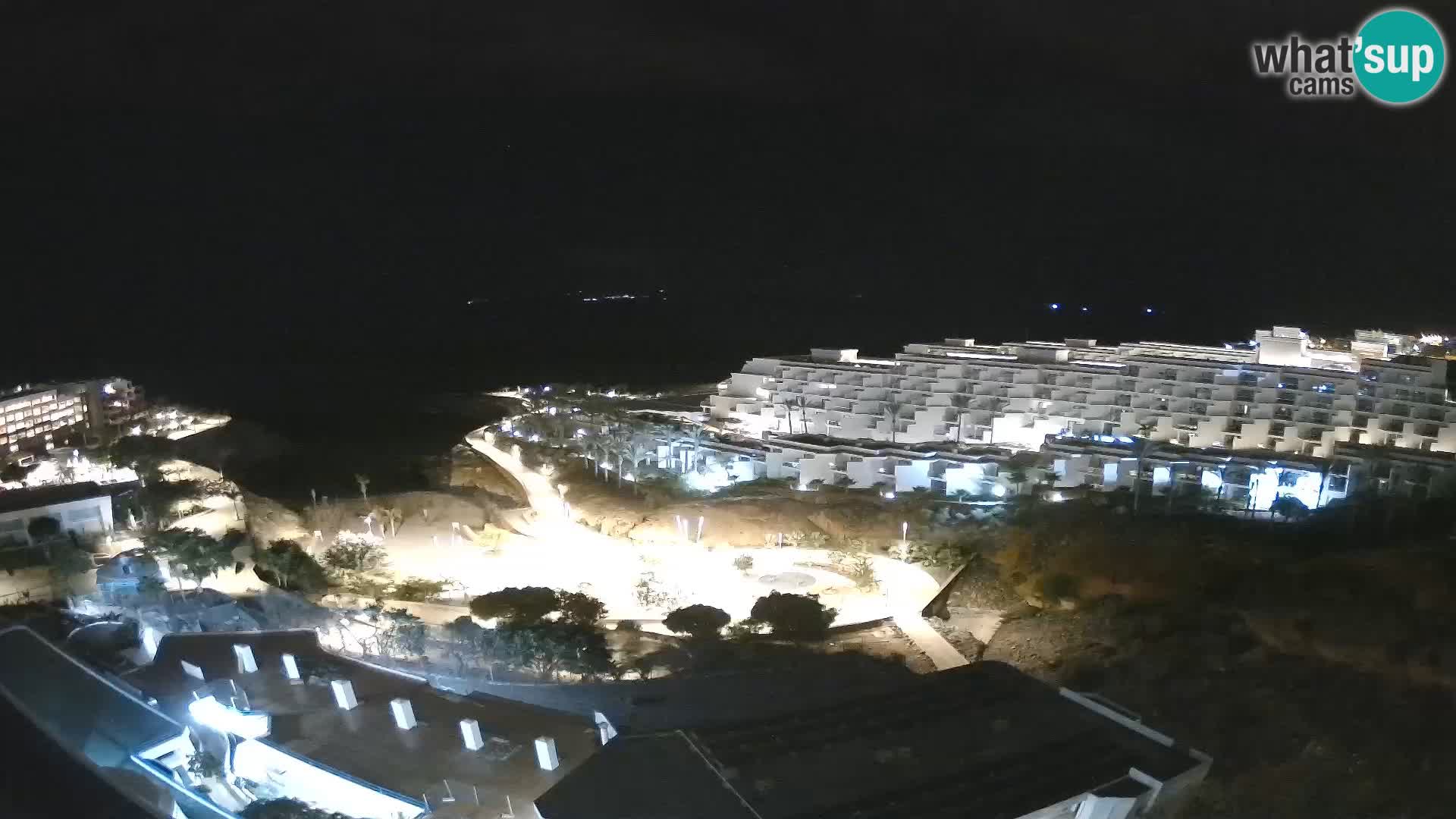 Spletna kamera v živo Las Galgas plaža – Playa Paraiso – otok La Gomera – Costa Adeje – Tenerife