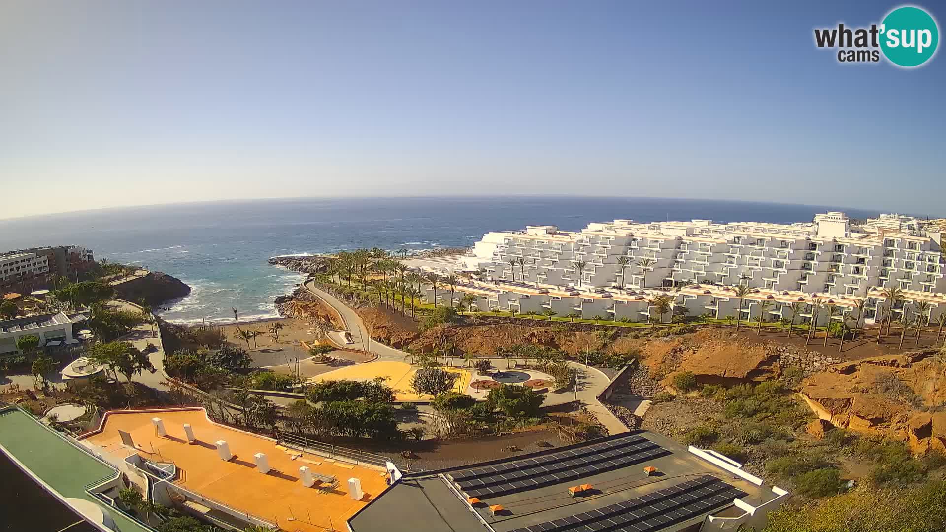 Webcam live spiaggia Las Galgas – Playa Paraiso – Isola La Gomera – Costa Adeje – Tenerife