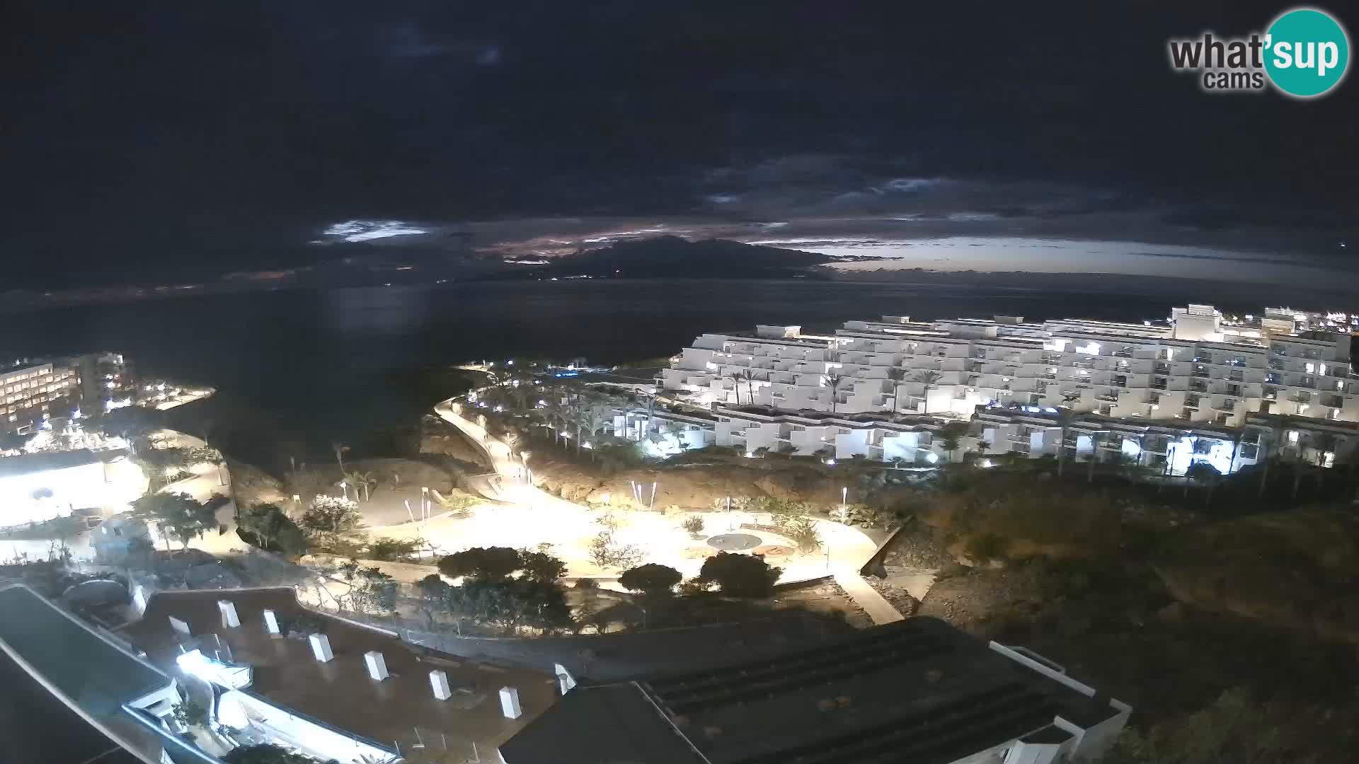 Spletna kamera v živo Las Galgas plaža – Playa Paraiso – otok La Gomera – Costa Adeje – Tenerife