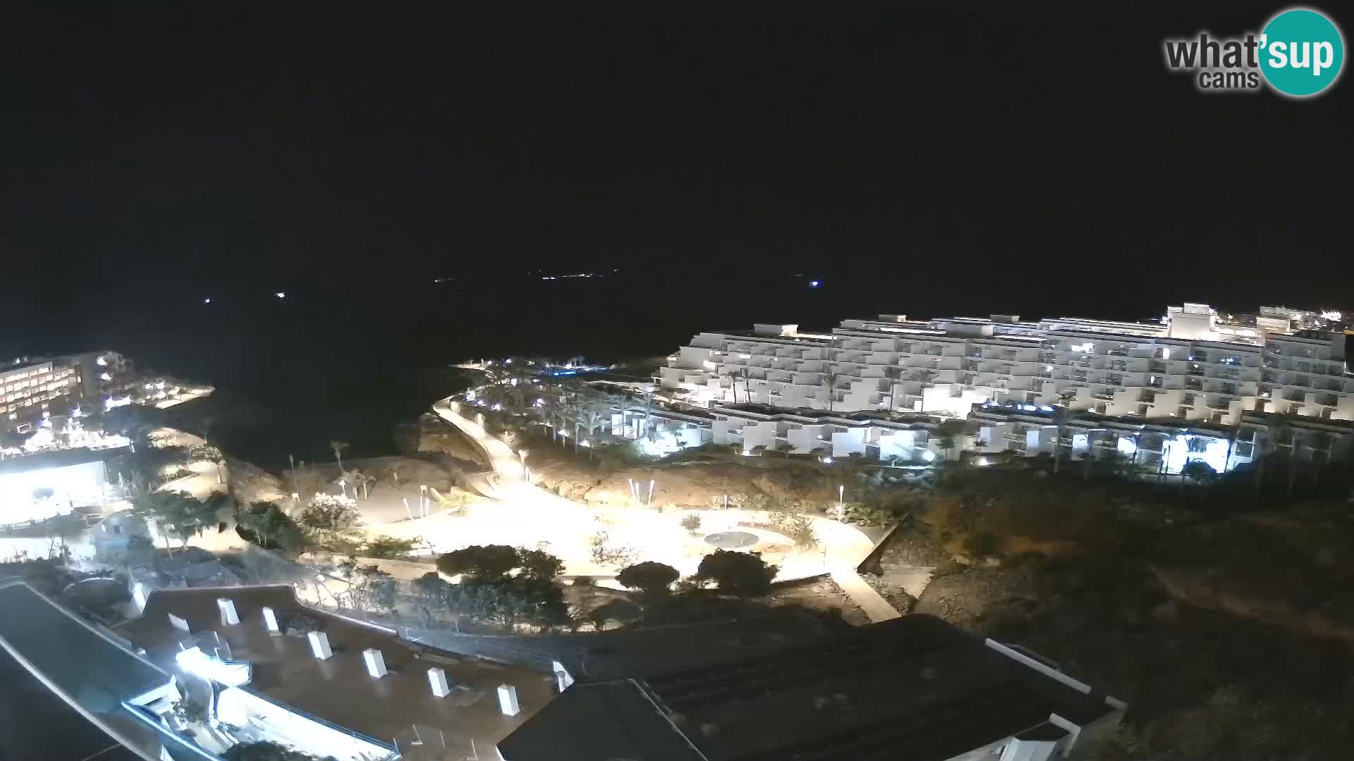 Live webcam Playa de Las Galgas – Playa Paraiso – La Gomera island – Adeje – Tenerife