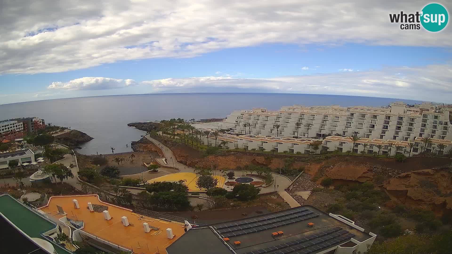 Live-Webcam Las Galgas Strand – Playa Paraiso – Insel La Gomera – Costa Adeje – Teneriffa