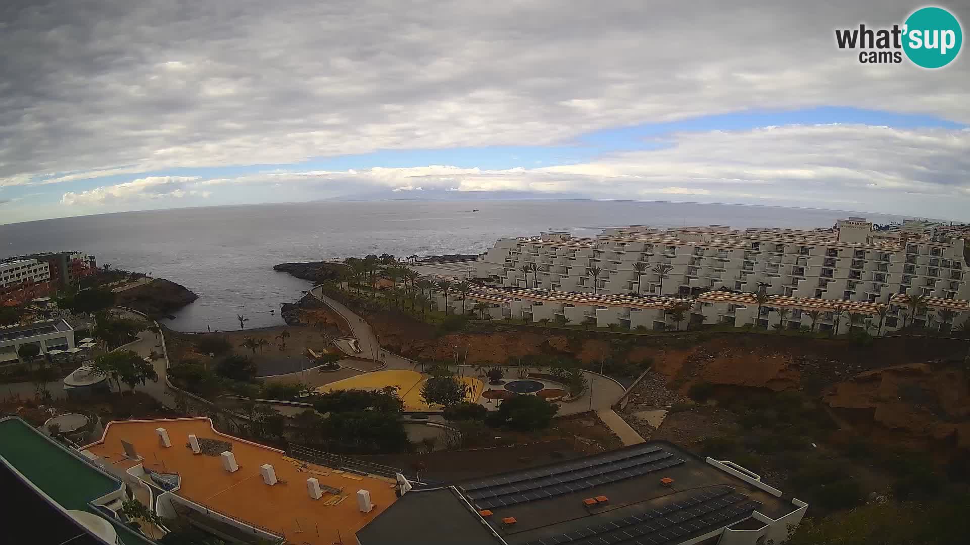 Live-Webcam Las Galgas Strand – Playa Paraiso – Insel La Gomera – Costa Adeje – Teneriffa