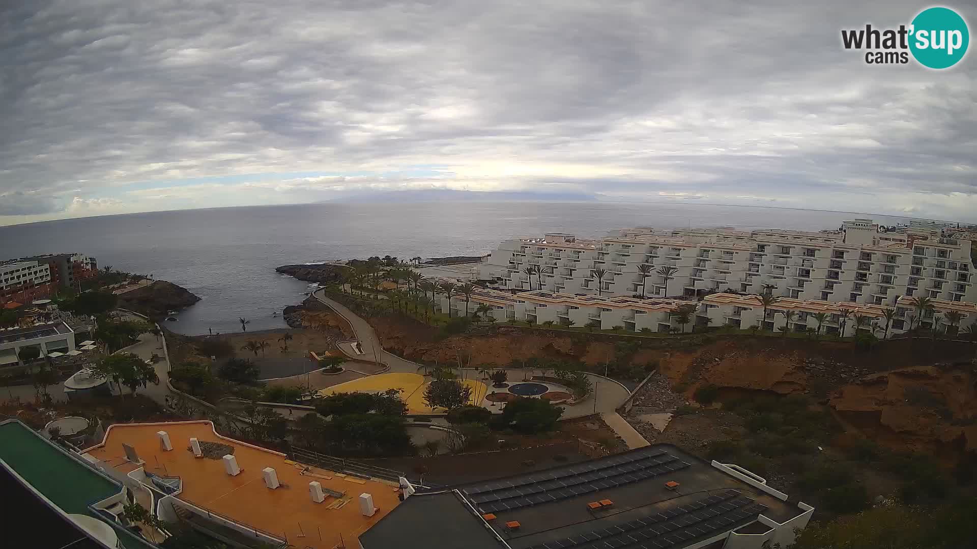 Live-Webcam Las Galgas Strand – Playa Paraiso – Insel La Gomera – Costa Adeje – Teneriffa