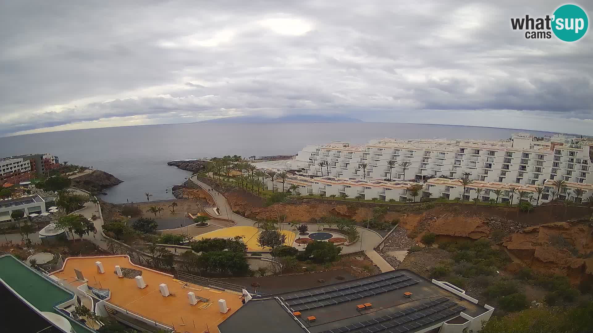 Webcam live spiaggia Las Galgas – Playa Paraiso – Isola La Gomera – Costa Adeje – Tenerife