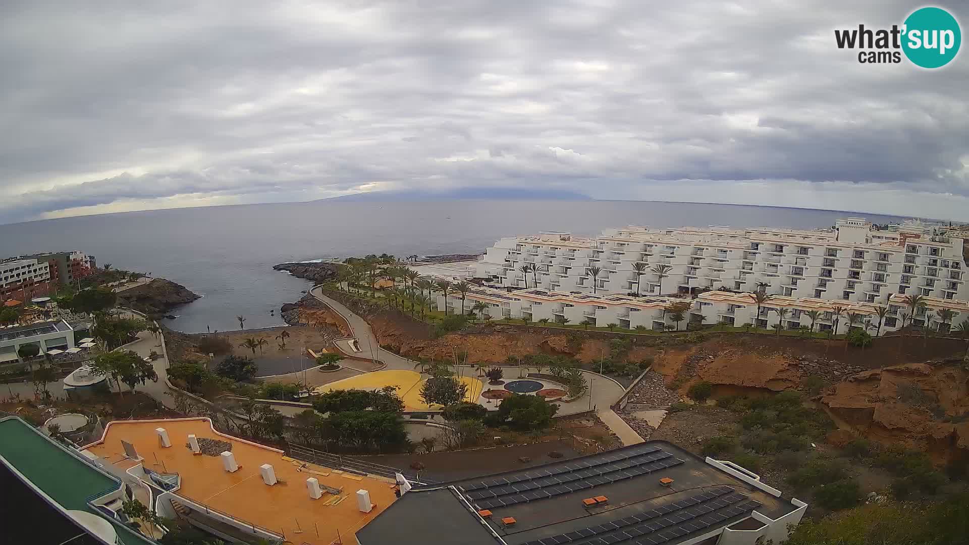Webcam en vivo Playa de Las Galgas – Playa Paraíso – Isla de La Gomera – Costa Adeje – Tenerife