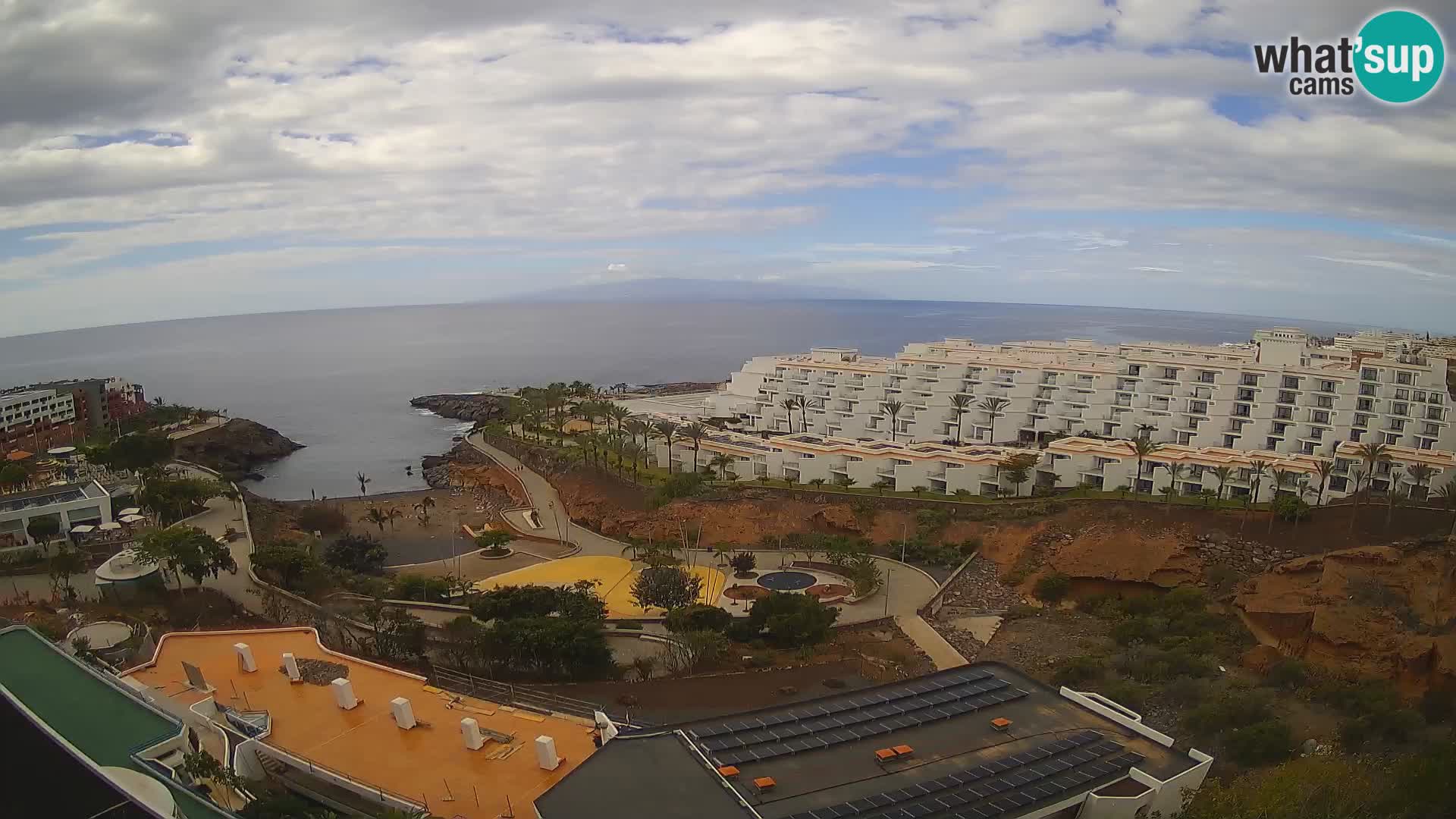 Live-Webcam Las Galgas Strand – Playa Paraiso – Insel La Gomera – Costa Adeje – Teneriffa