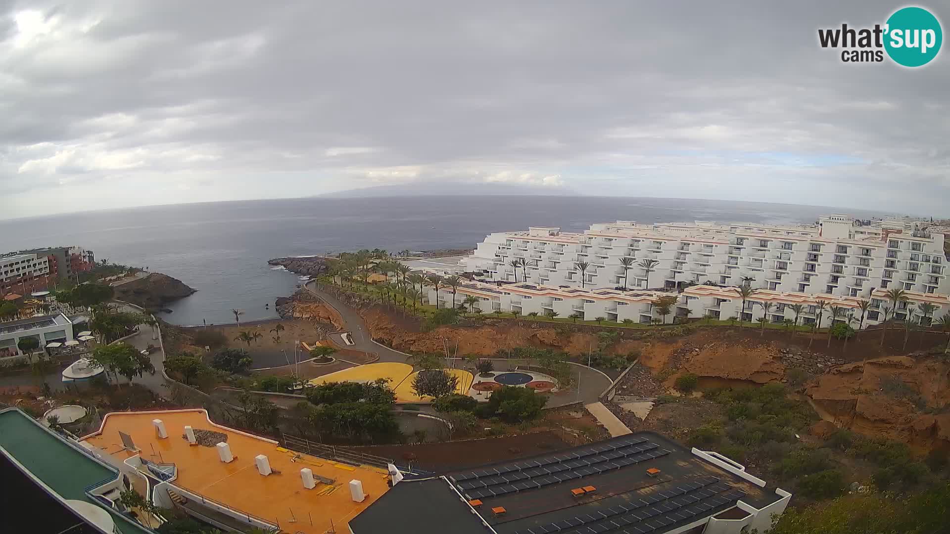 Live-Webcam Las Galgas Strand – Playa Paraiso – Insel La Gomera – Costa Adeje – Teneriffa