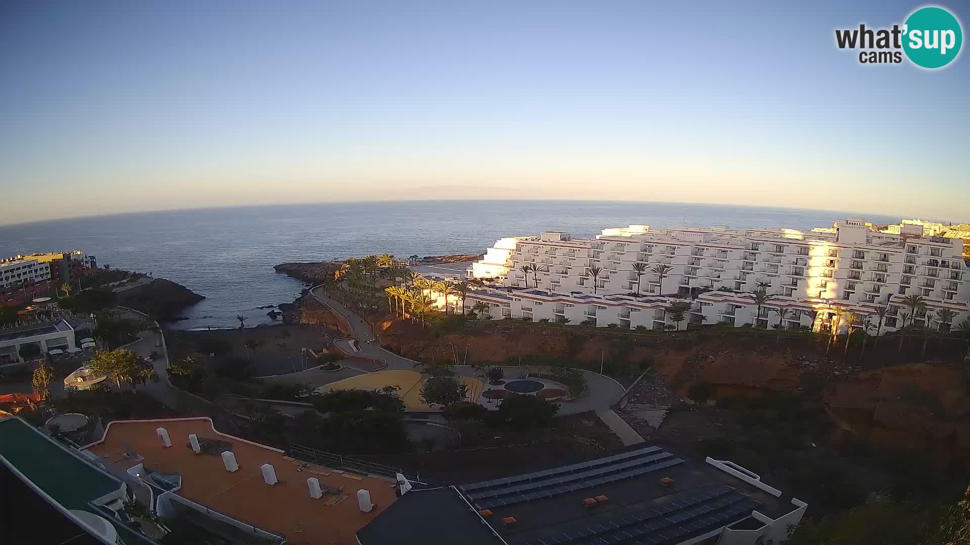 Webcam en vivo Playa de Las Galgas – Playa Paraíso – Isla de La Gomera – Costa Adeje – Tenerife