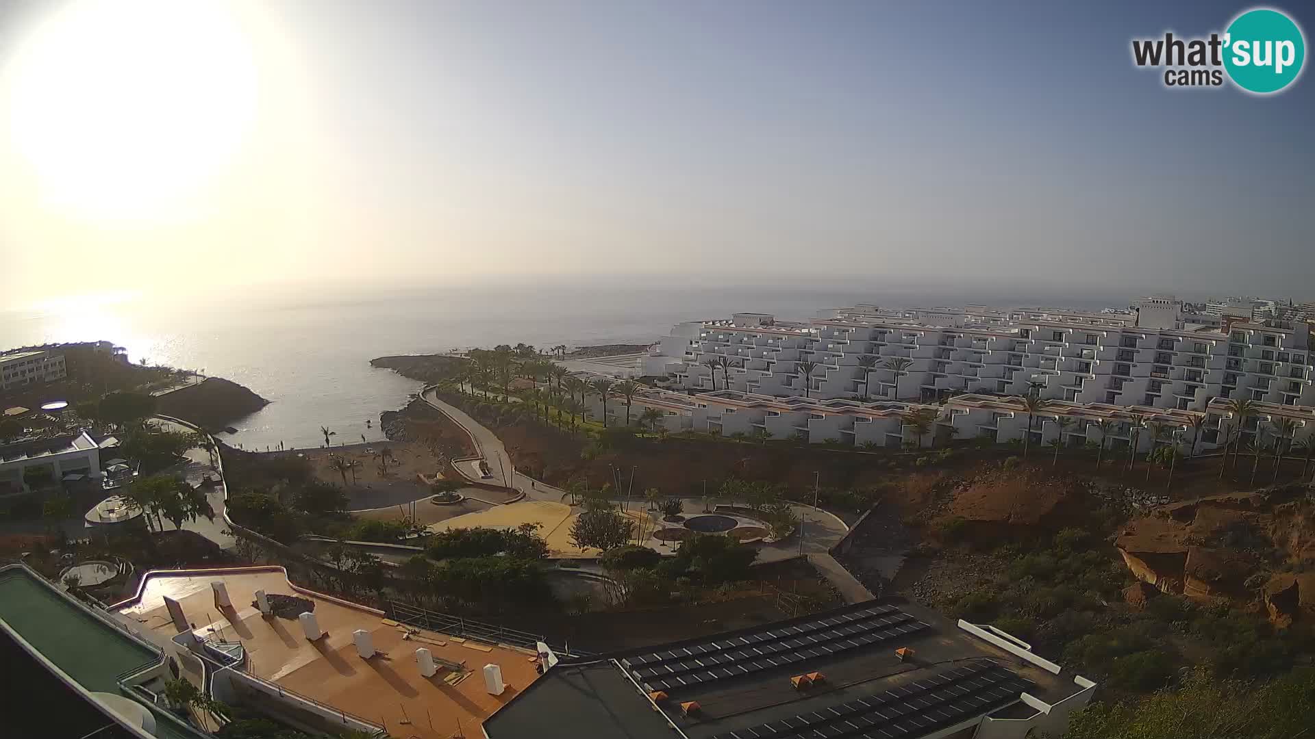 Spletna kamera v živo Las Galgas plaža – Playa Paraiso – otok La Gomera – Costa Adeje – Tenerife