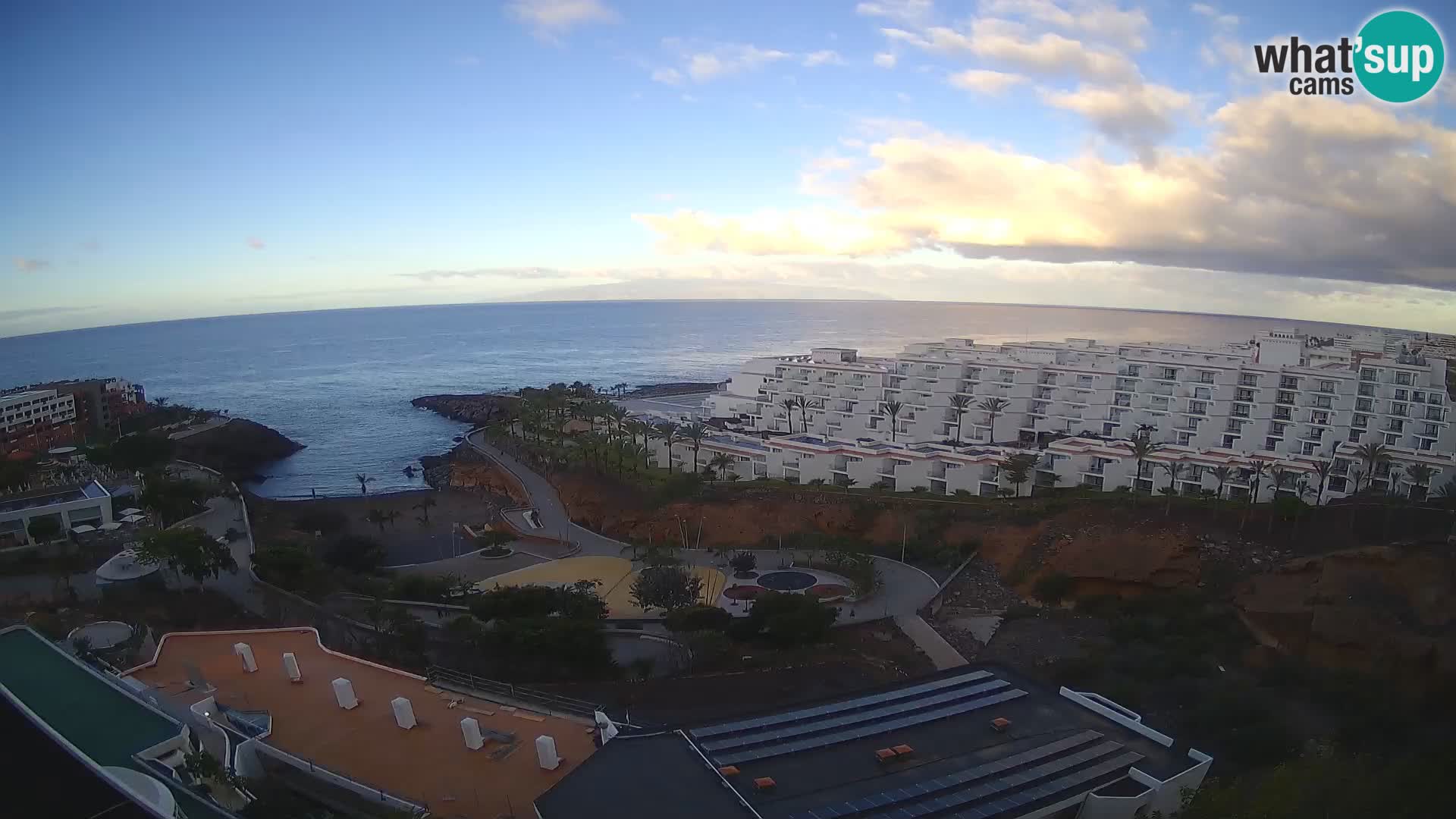 Webcam live spiaggia Las Galgas – Playa Paraiso – Isola La Gomera – Costa Adeje – Tenerife