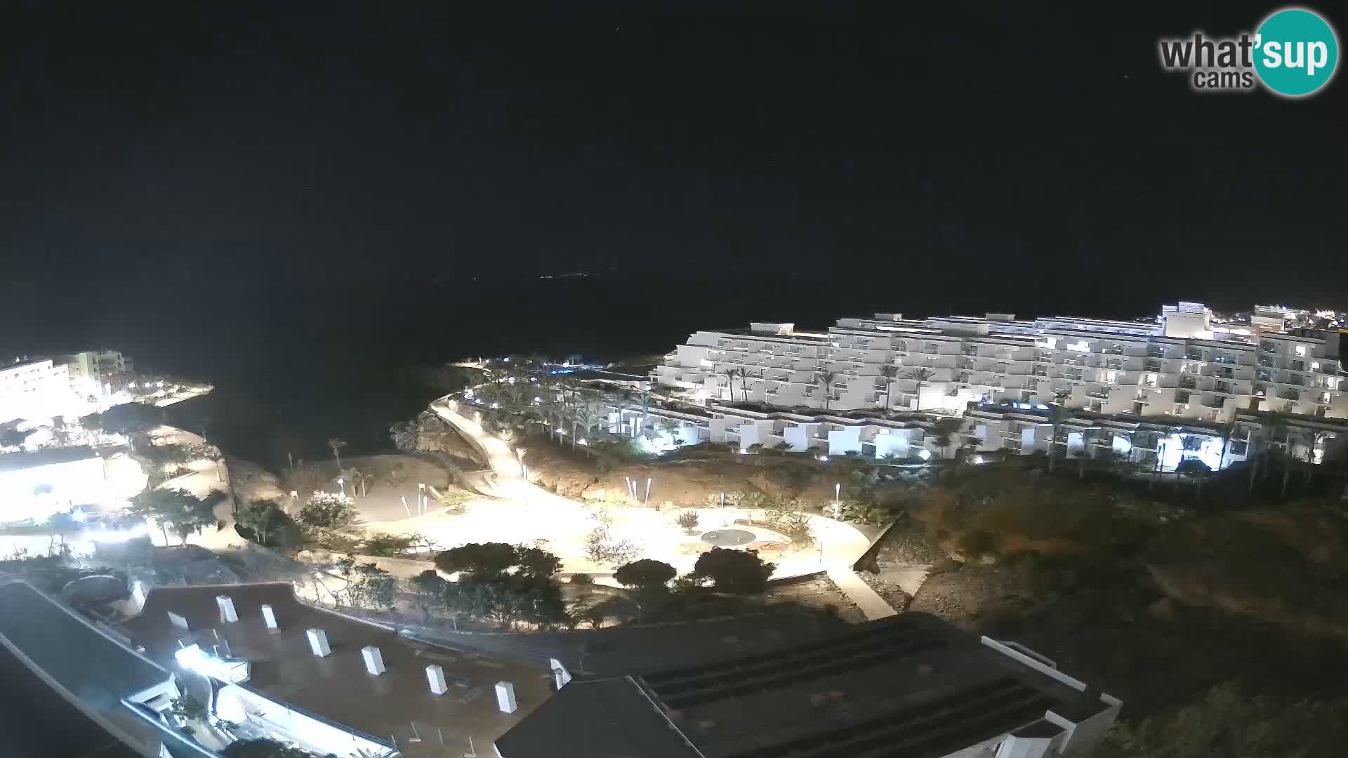 Live webcam Playa de Las Galgas – Playa Paraiso – La Gomera island – Adeje – Tenerife