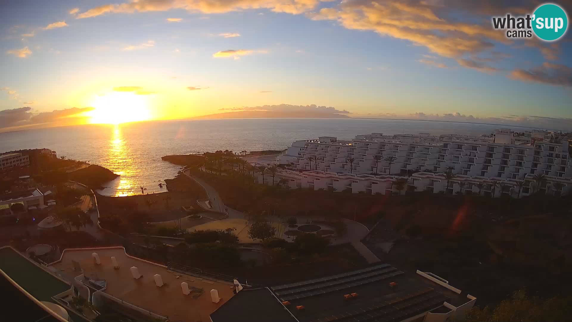 Web kamera uživo Playa de Las Galgas – Playa Paraiso – otok La Gomera – Costa Adeje – Tenerife