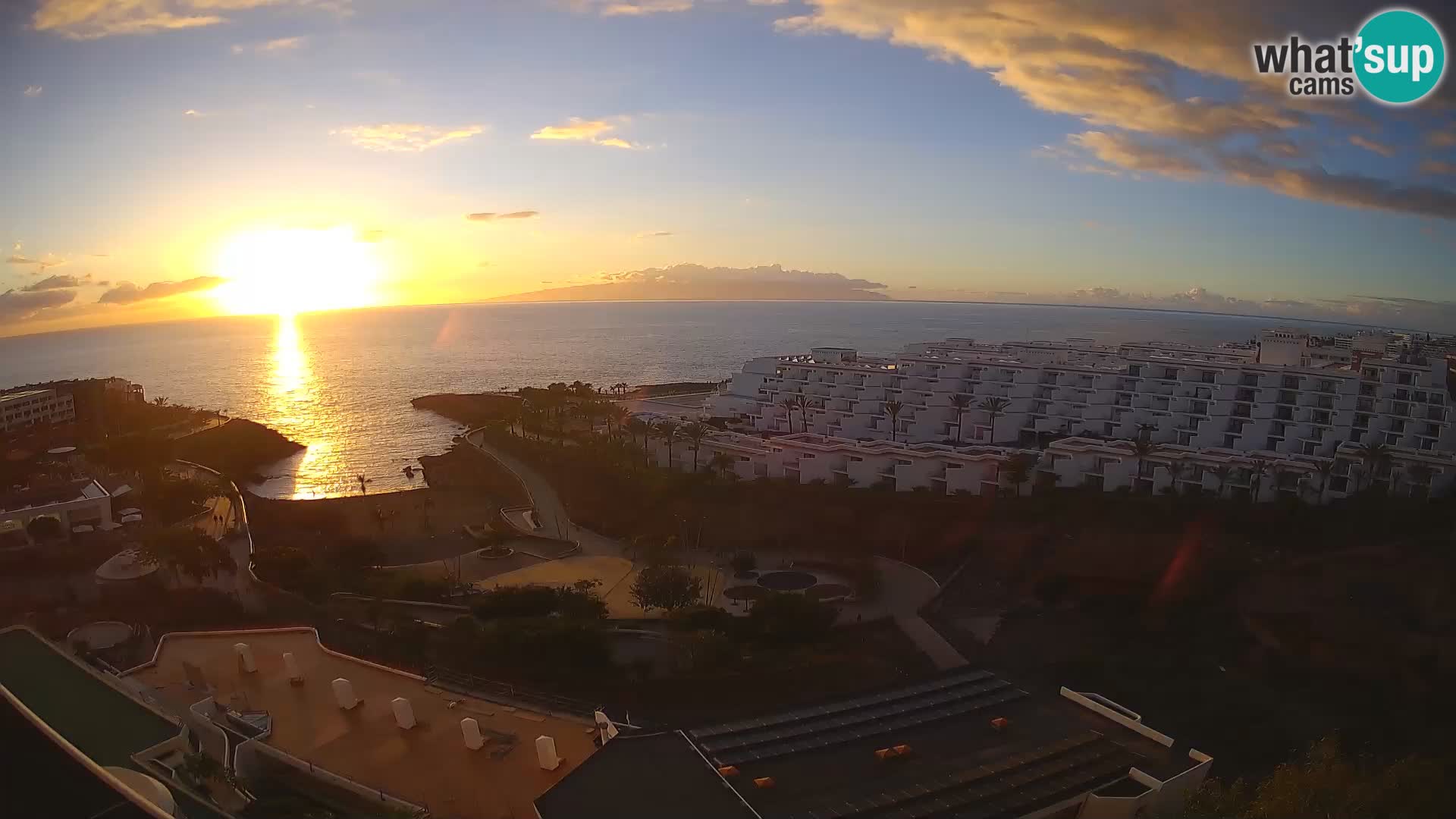 Web kamera uživo Playa de Las Galgas – Playa Paraiso – otok La Gomera – Costa Adeje – Tenerife