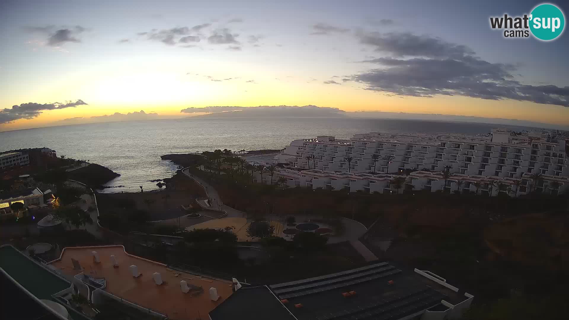 Live-Webcam Las Galgas Strand – Playa Paraiso – Insel La Gomera – Costa Adeje – Teneriffa