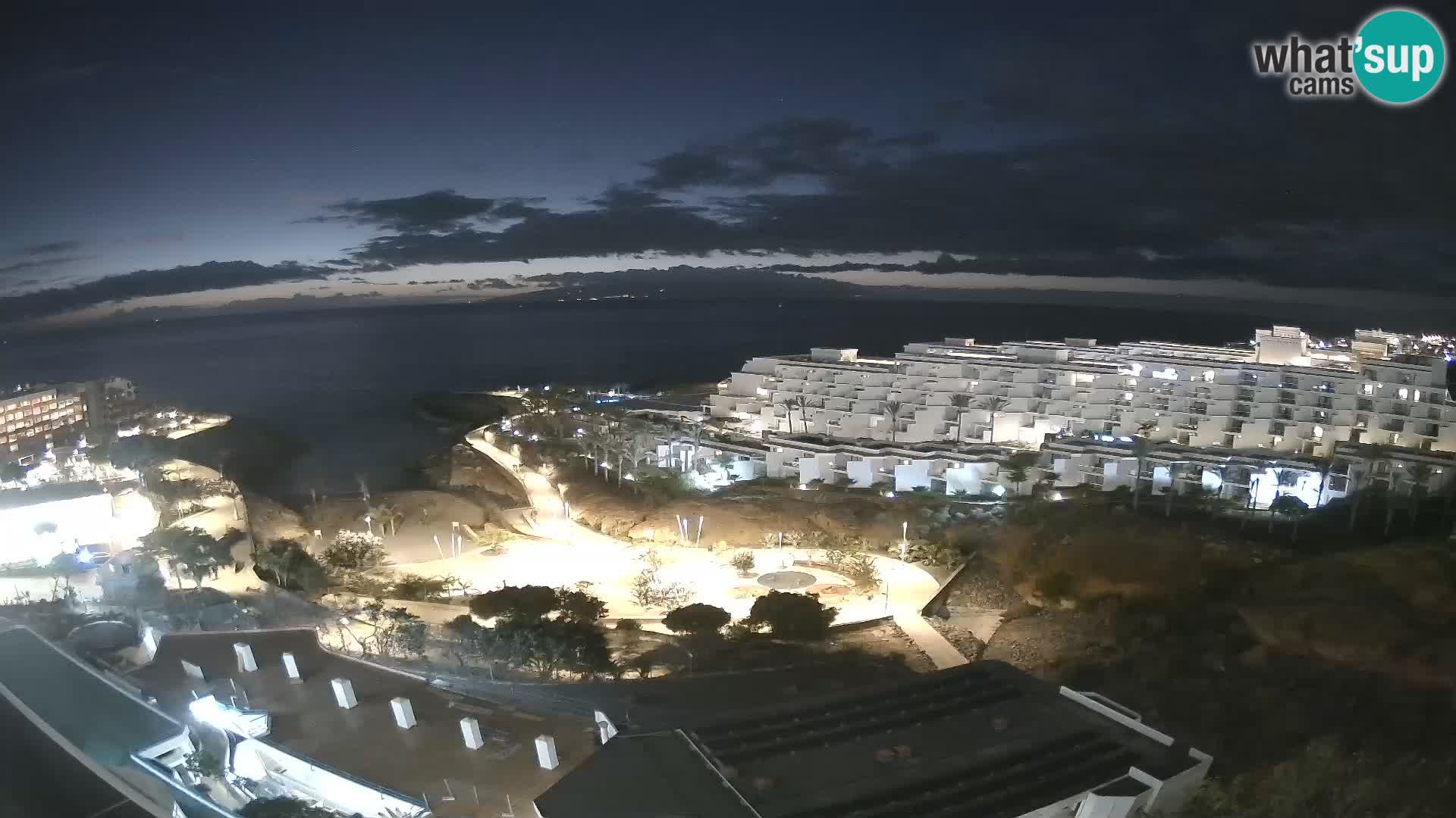 Live-Webcam Las Galgas Strand – Playa Paraiso – Insel La Gomera – Costa Adeje – Teneriffa