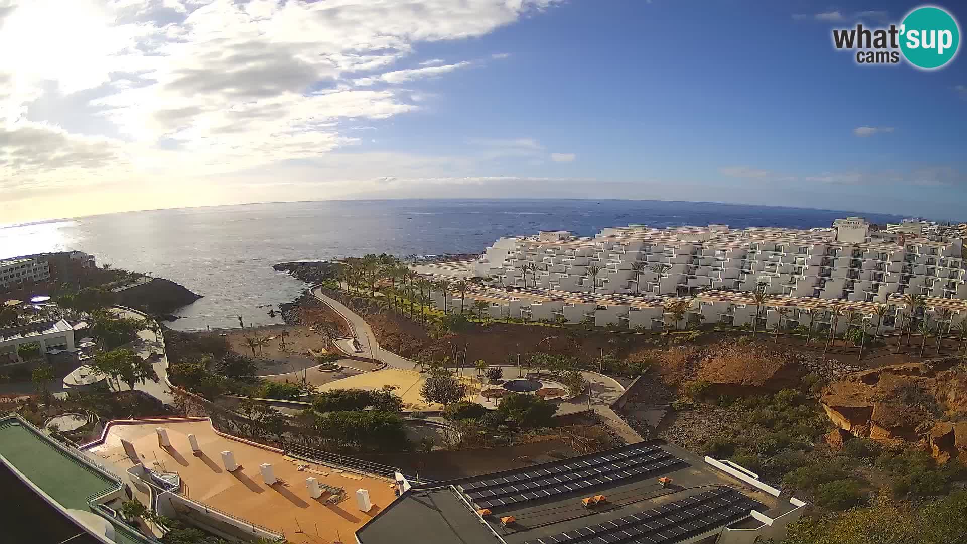 Webcam live spiaggia Las Galgas – Playa Paraiso – Isola La Gomera – Costa Adeje – Tenerife