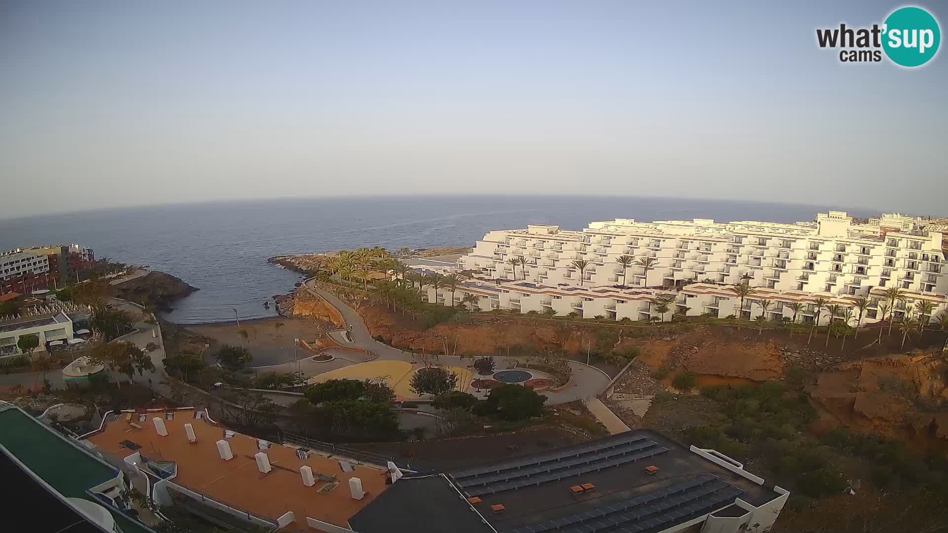Webcam en vivo Playa de Las Galgas – Playa Paraíso – Isla de La Gomera – Costa Adeje – Tenerife