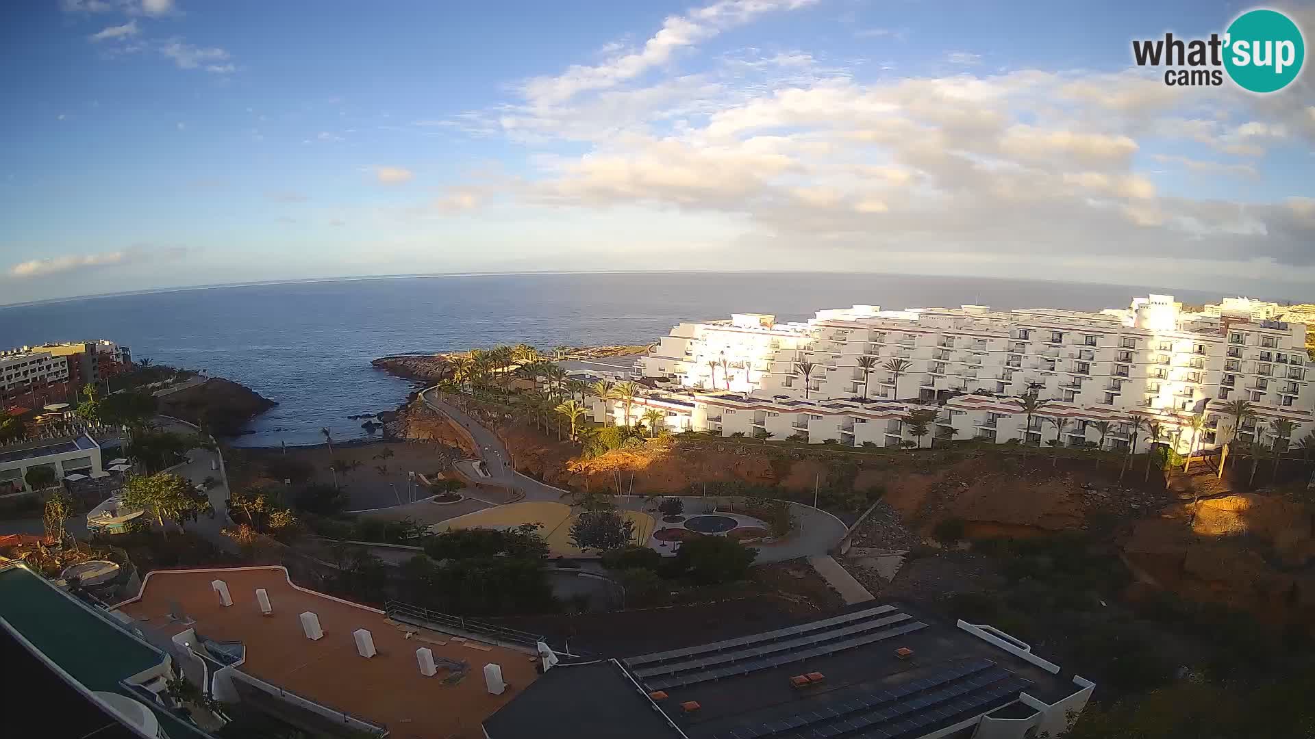 Webcam en vivo Playa de Las Galgas – Playa Paraíso – Isla de La Gomera – Costa Adeje – Tenerife