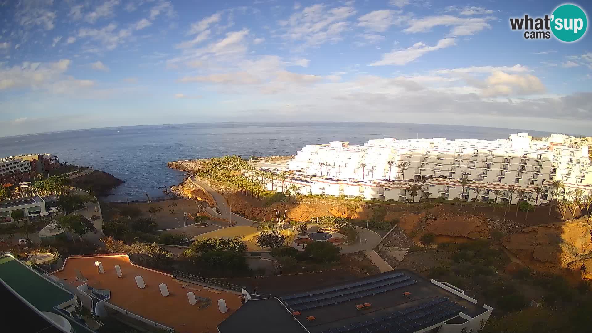 Live-Webcam Las Galgas Strand – Playa Paraiso – Insel La Gomera – Costa Adeje – Teneriffa